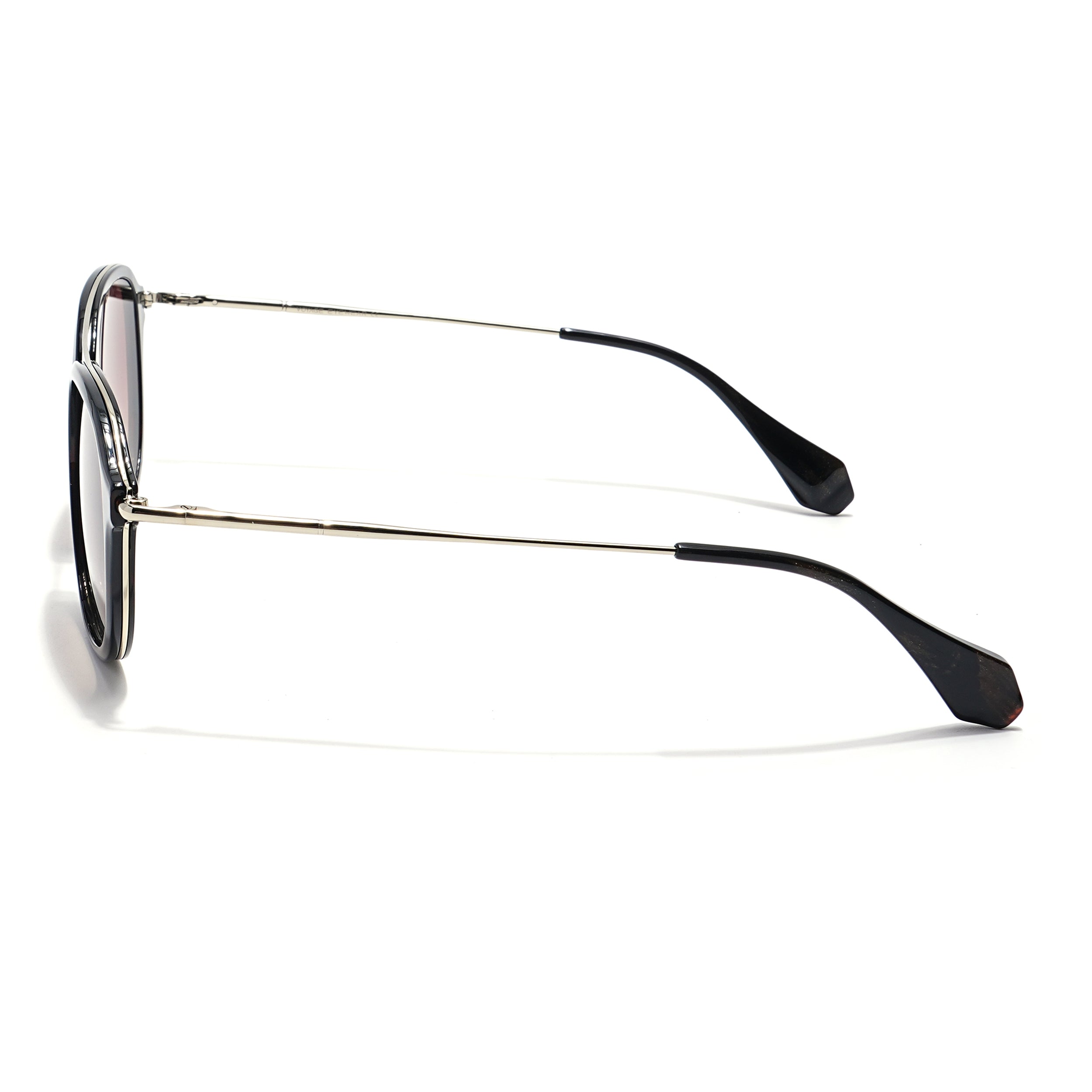 Voyage Select Wayfarer Sunglasses (Brown & Clear Lens | Black & Brown Frame - SLMG6117)