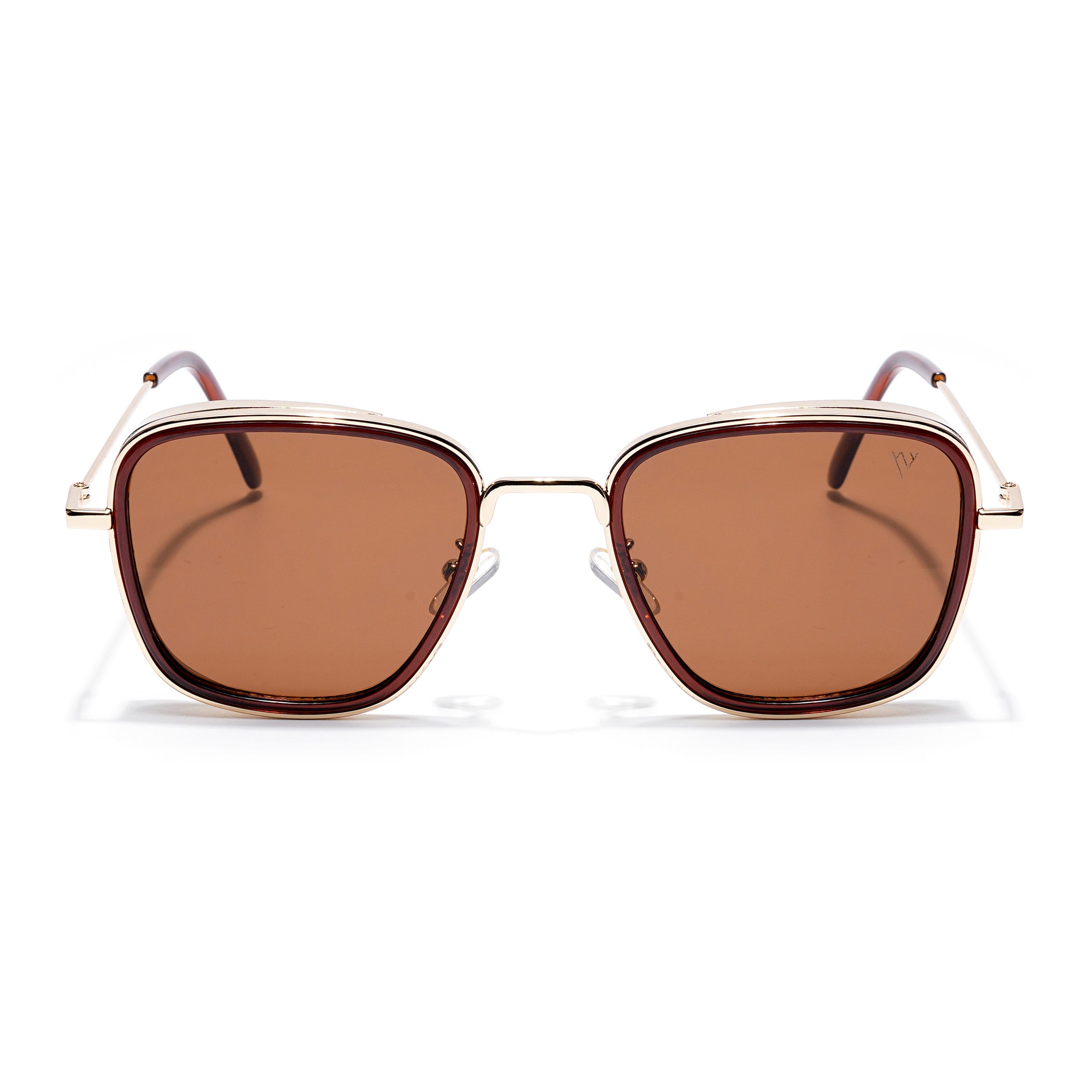Rogue | Retro Square Brown Sunglasses MG2969