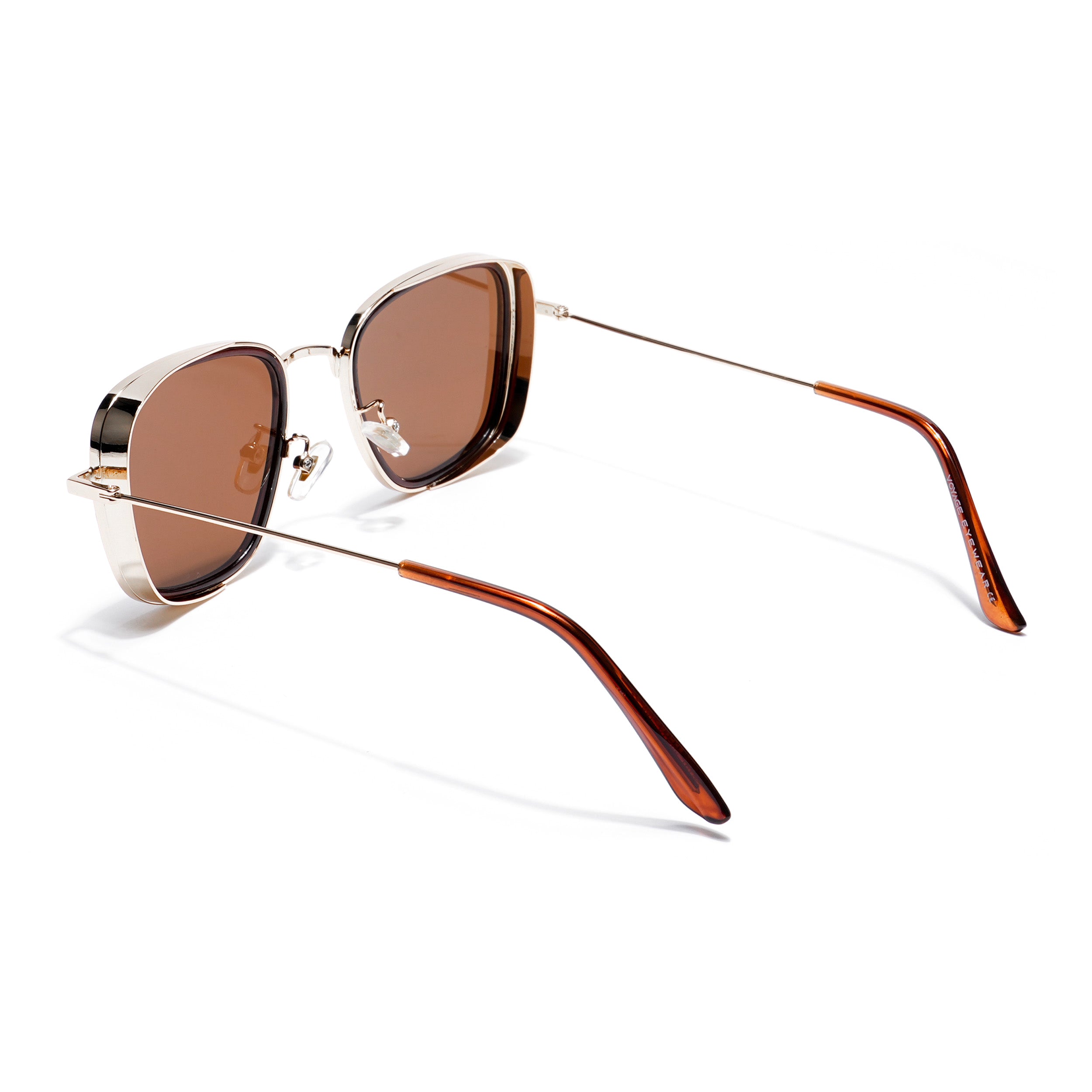 Rogue | Retro Square Brown Sunglasses MG2969