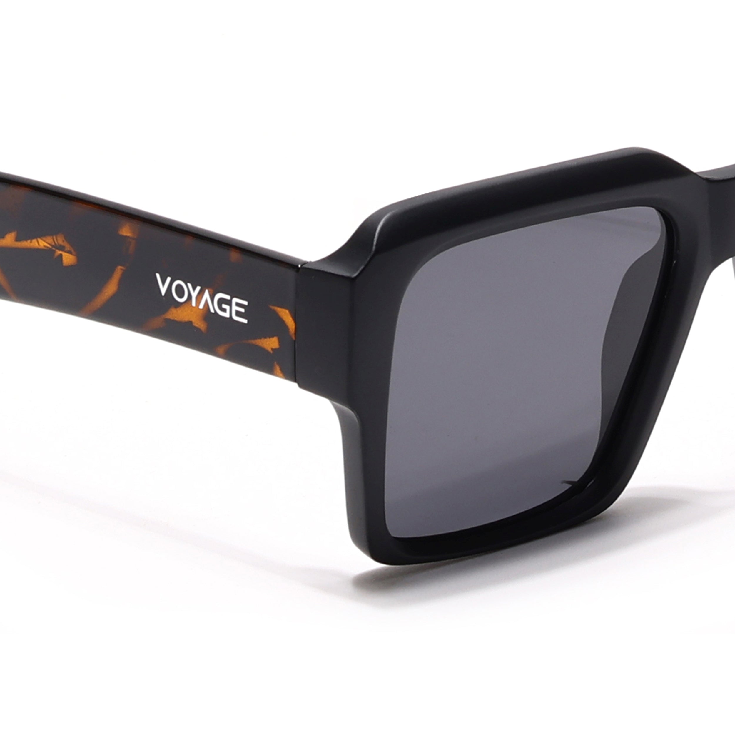 Flux | Matte Black Polarized Wayfarer Sunglasses - PMG4751