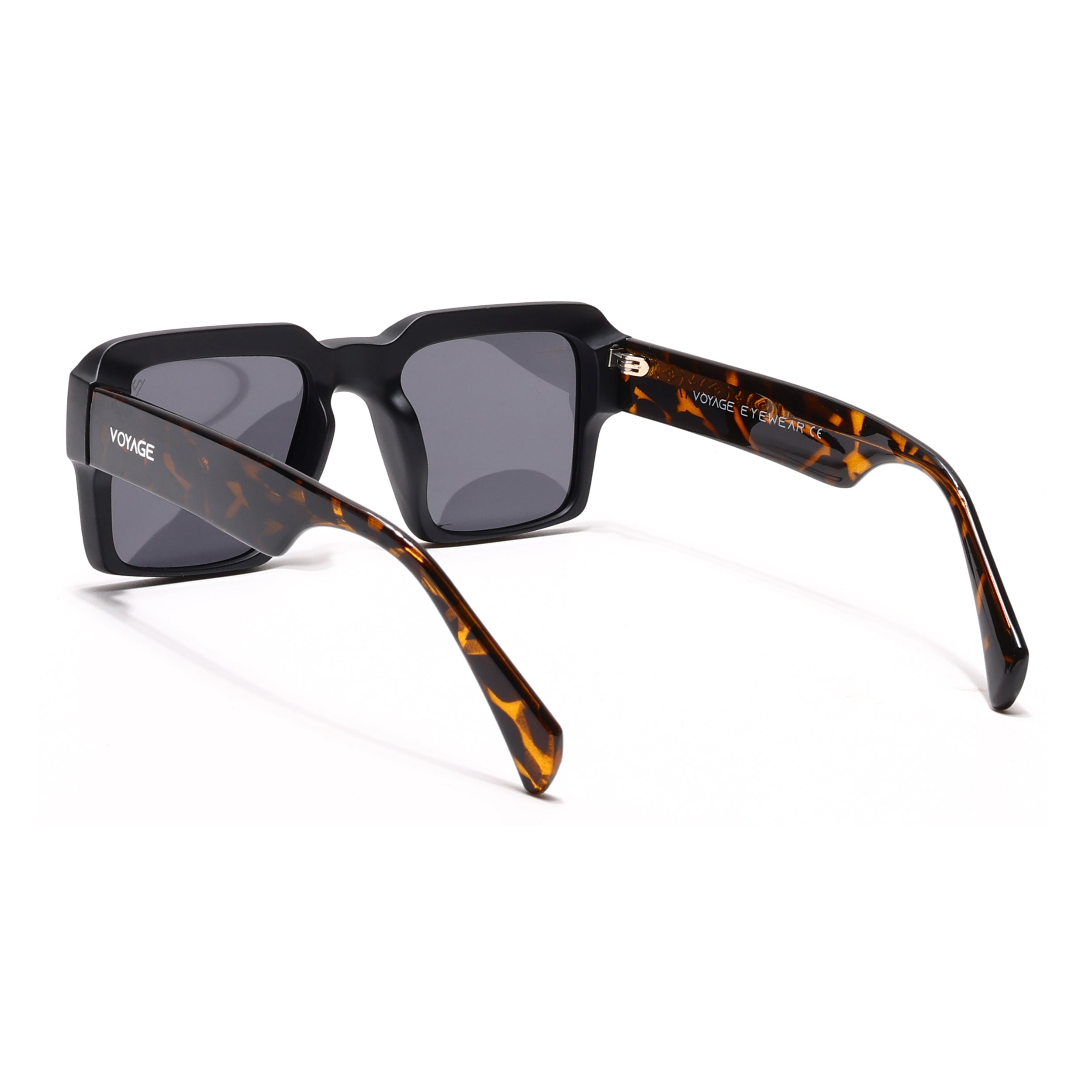 Flux | Matte Black Polarized Wayfarer Sunglasses - PMG4751