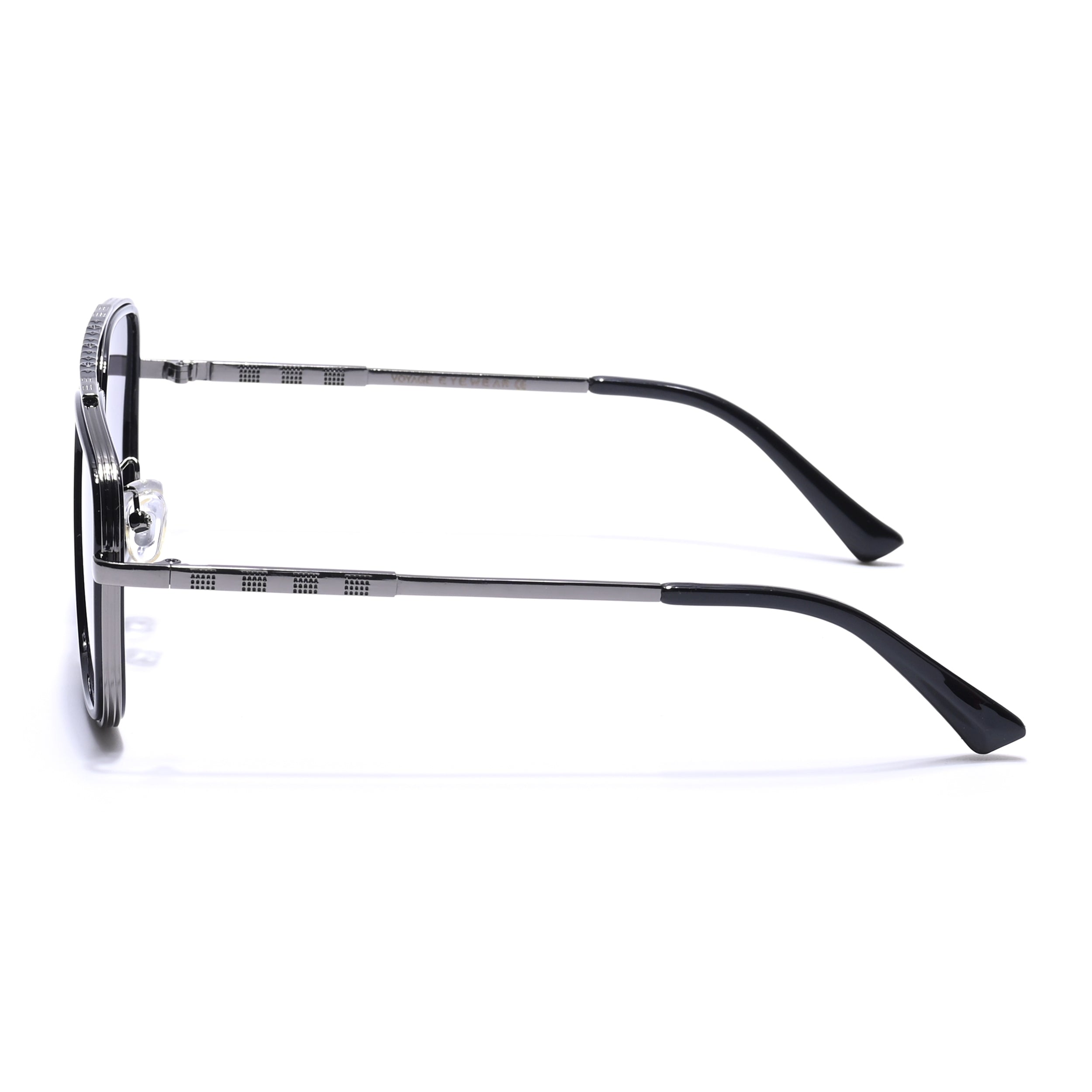 Alpha | Grey Wayfarer Sunglasses | Olive Lens - MG6735