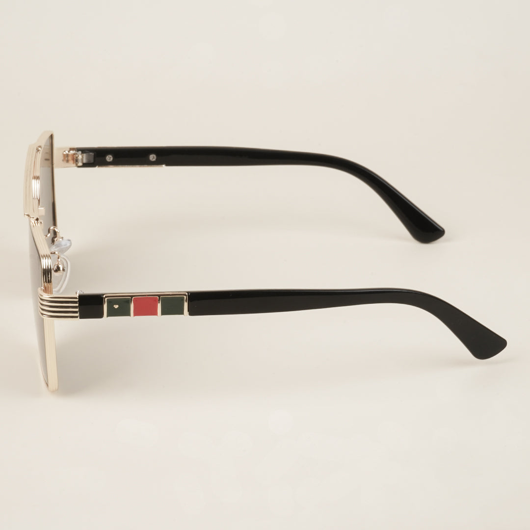 Voyage Black Wayfarer Sunglasses for Men & Women (58237MG4175)