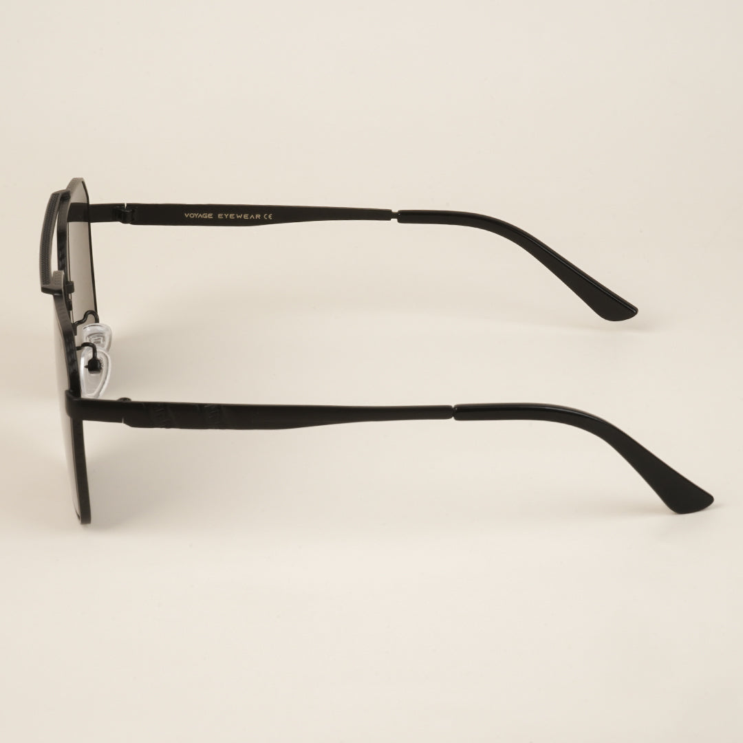Voyage Black Wayfarer Sunglasses for Men & Women - MG4167
