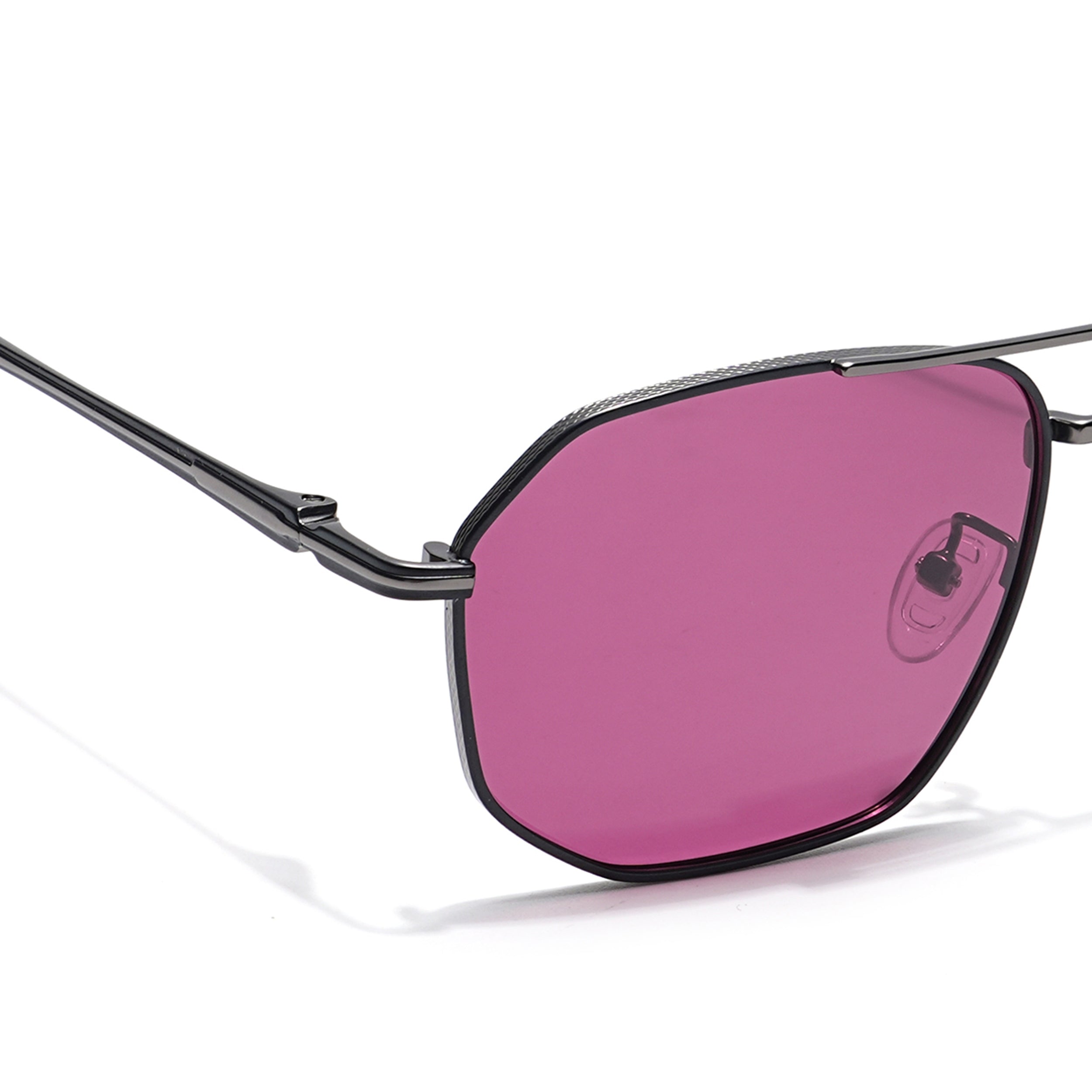 Voyage Select Wayfarer Sunglasses (Maroon Lens | Black Frame - SLPMG6292)