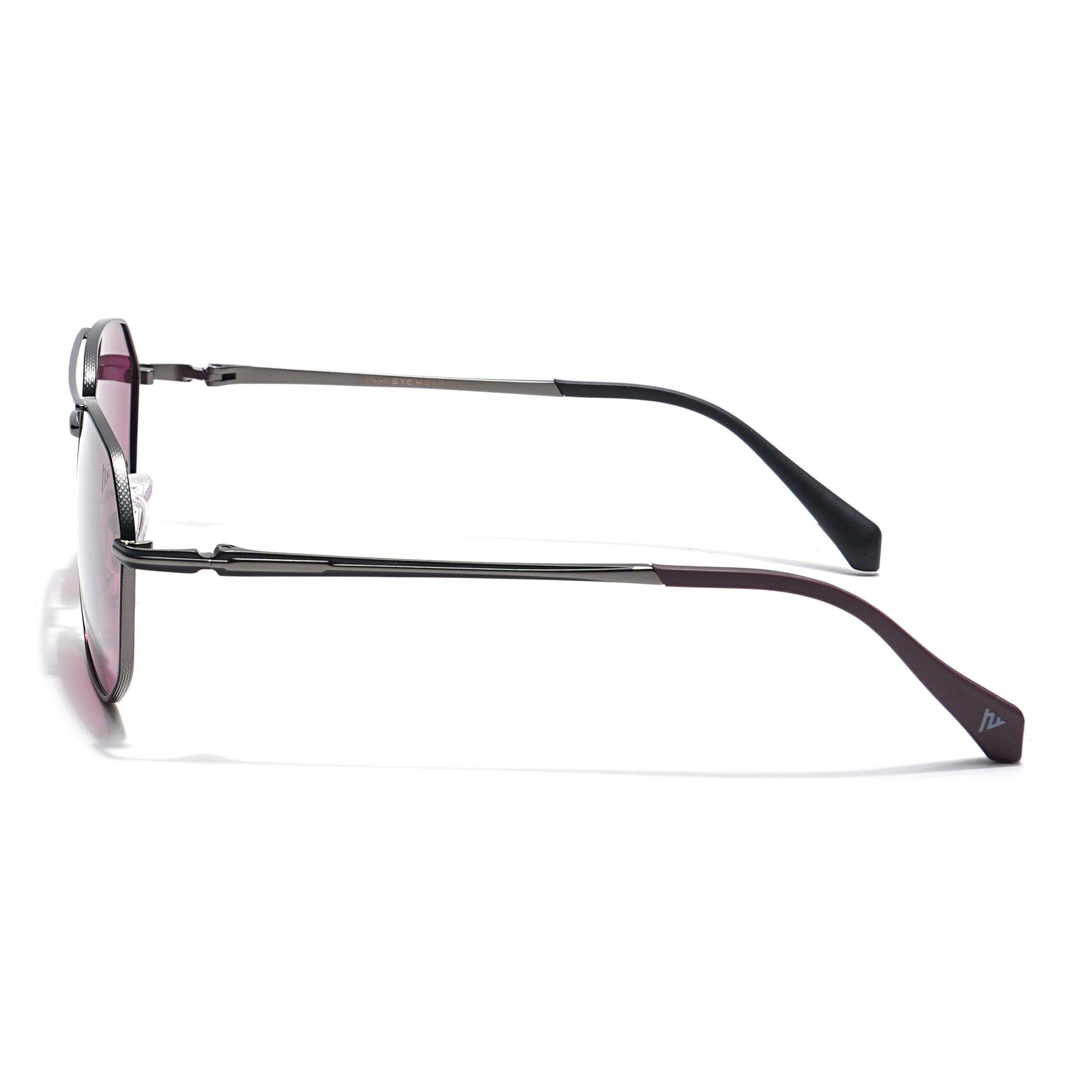 Voyage Select Wayfarer Sunglasses (Maroon Lens | Black Frame - SLPMG6292)