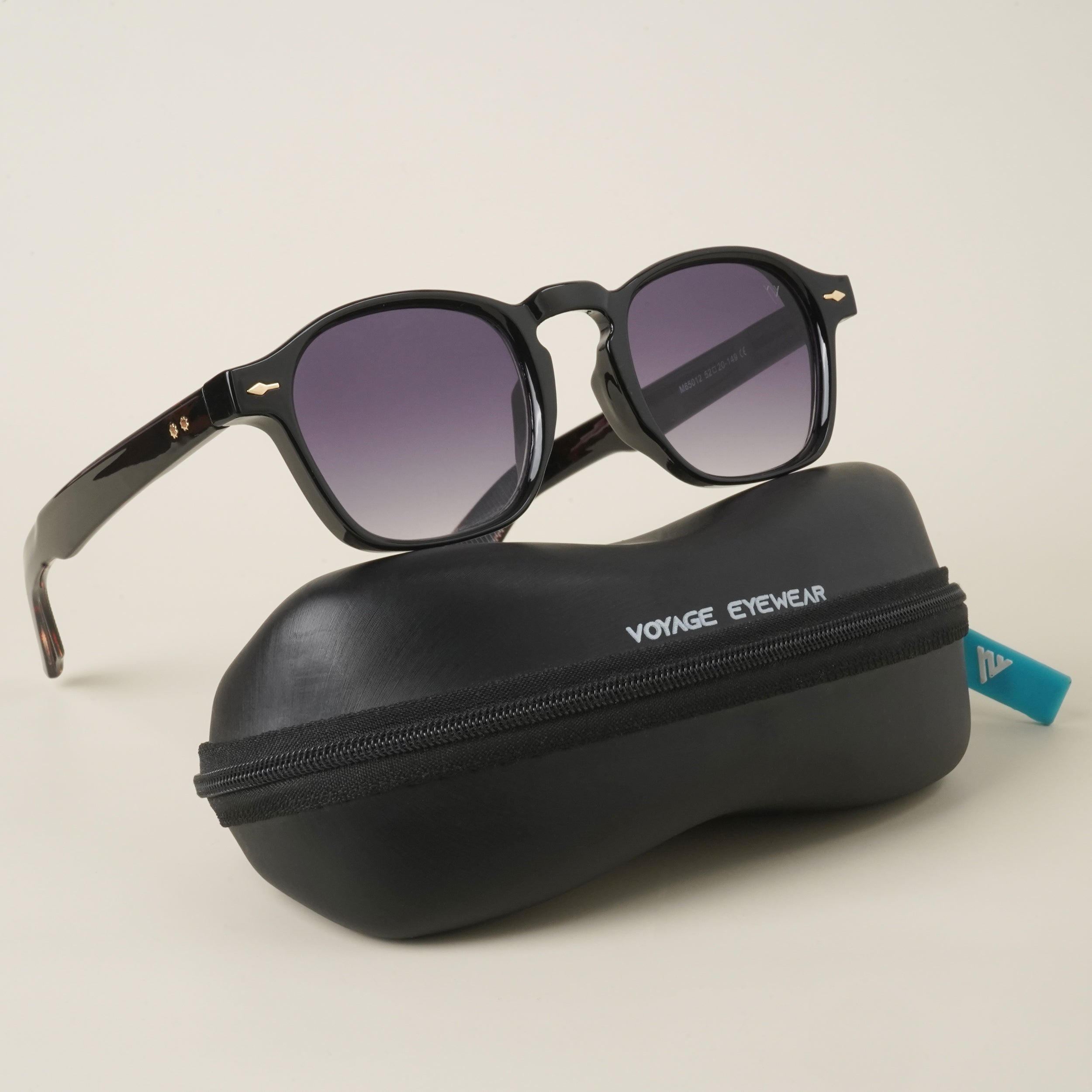 Voyage Grey & Clear Round Sunglasses (65012MG3809)