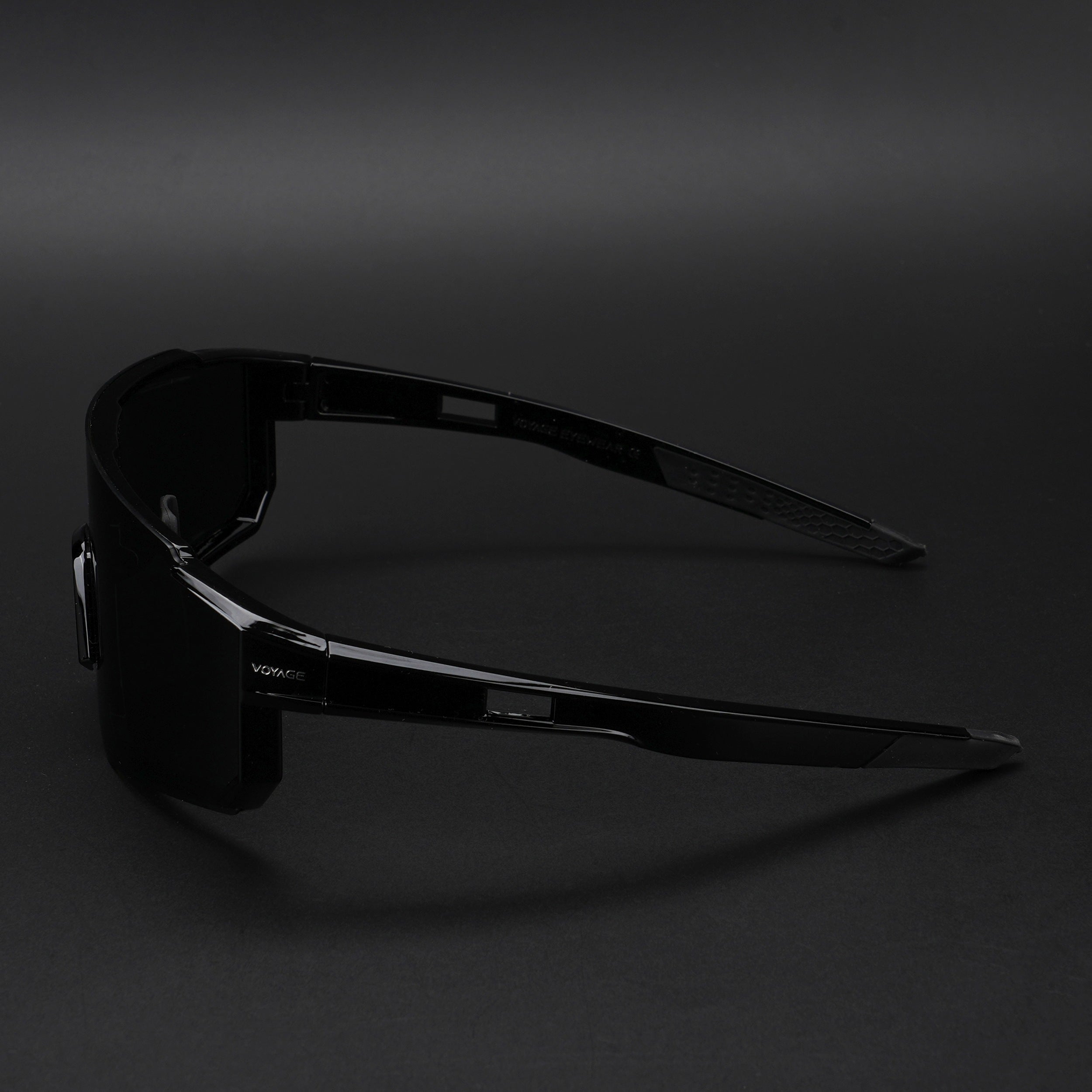 Drift Polarized Sunglasses (Black Lens | Shine Black Frame - PMG5594)
