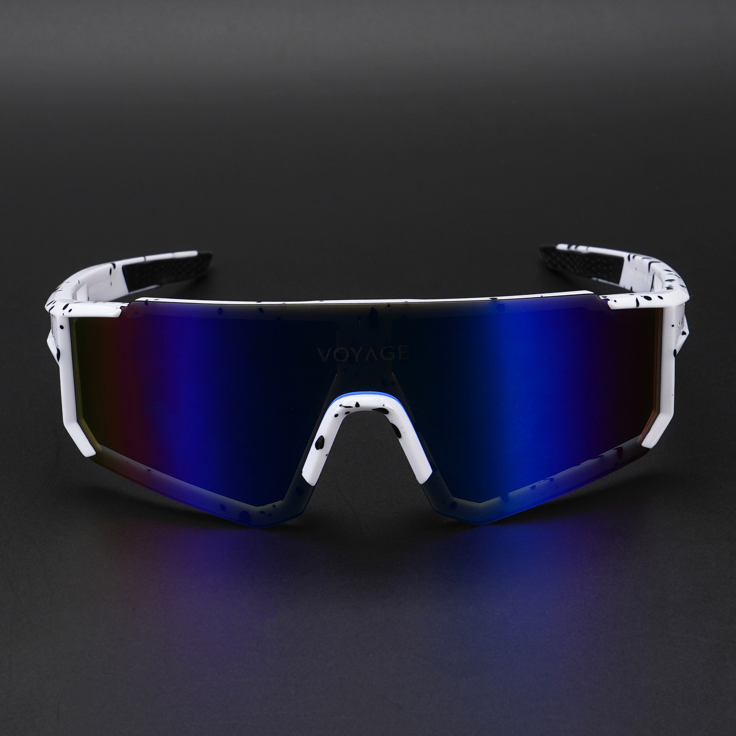 Drift Polarized Sunglasses (Blue Lens | White Frame - PMG5600)