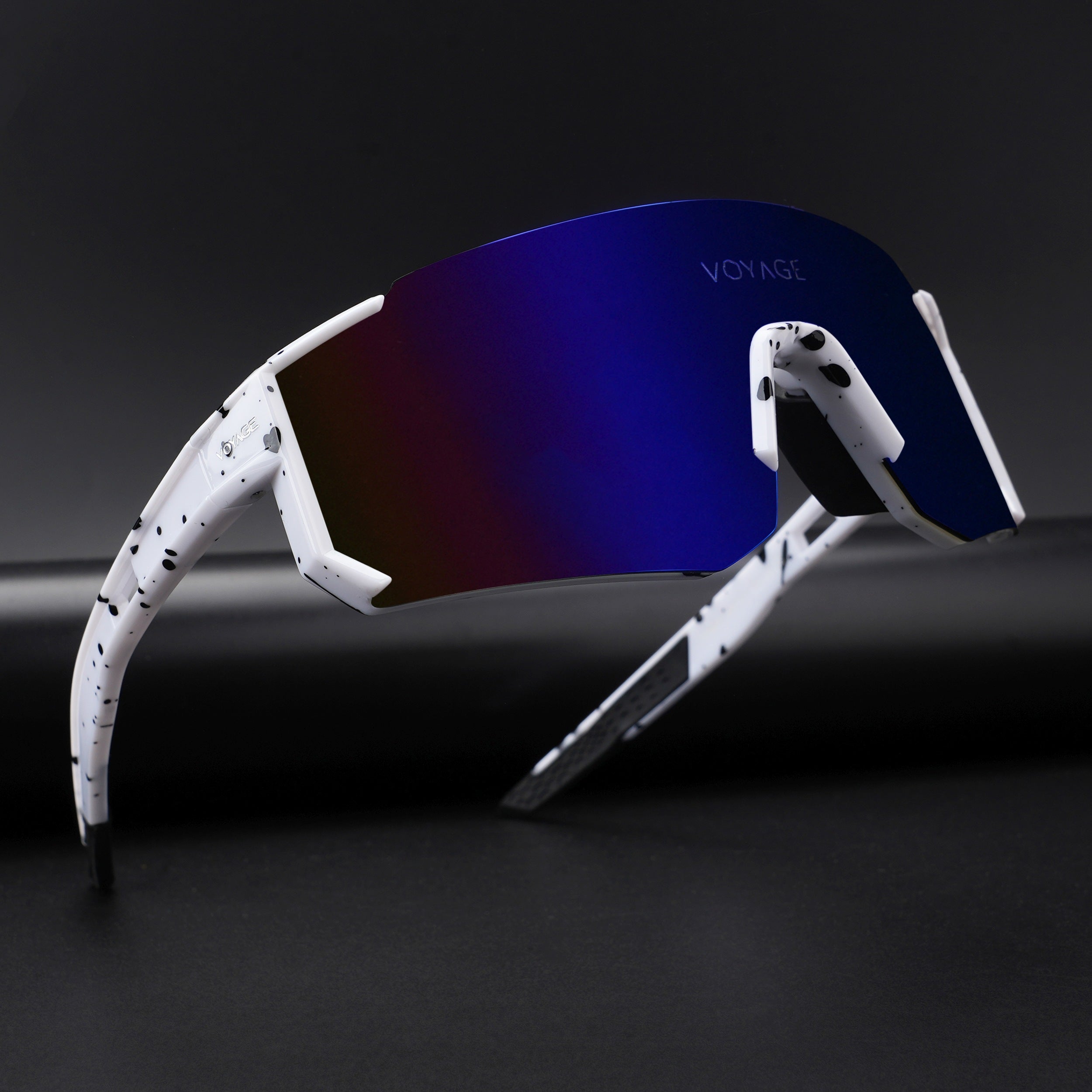 Drift Polarized Sunglasses (Blue Lens | White Frame - PMG5600)