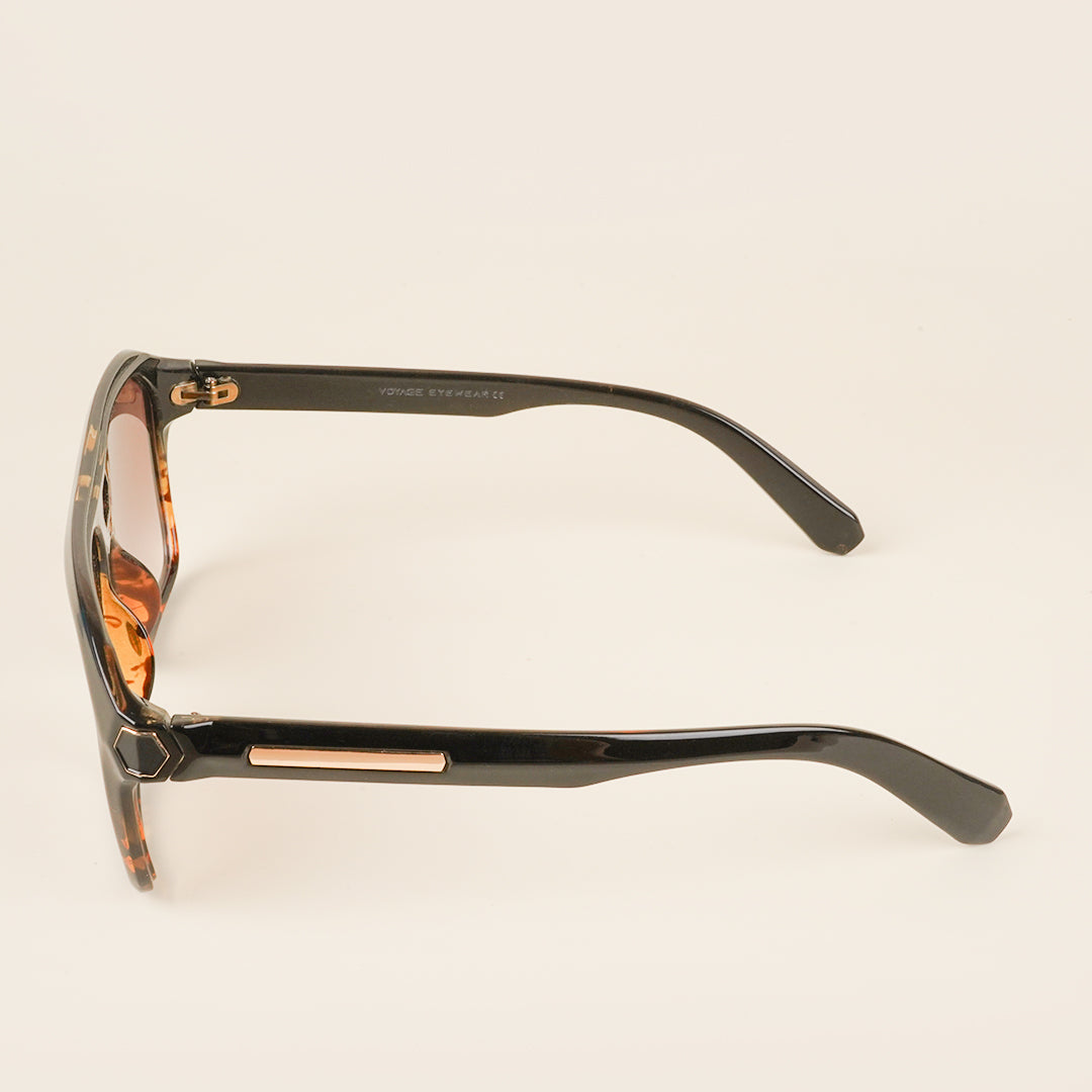 Voyage Brown & Clear Wayfarer Sunglasses for Men & Women - MG4099