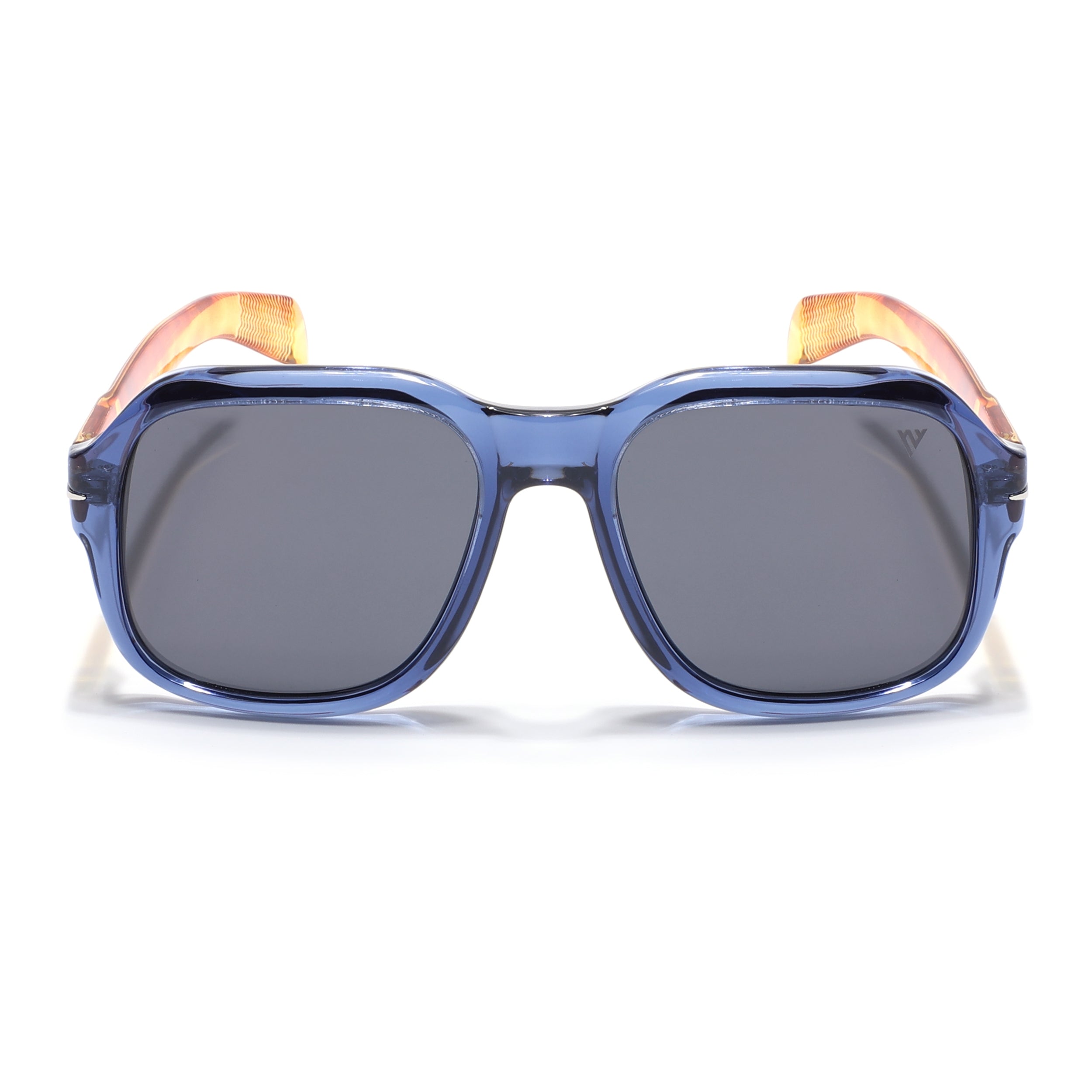 Wayfarer Polarized Sunglasses (Black Lens | Blue Frame - PMG4989)