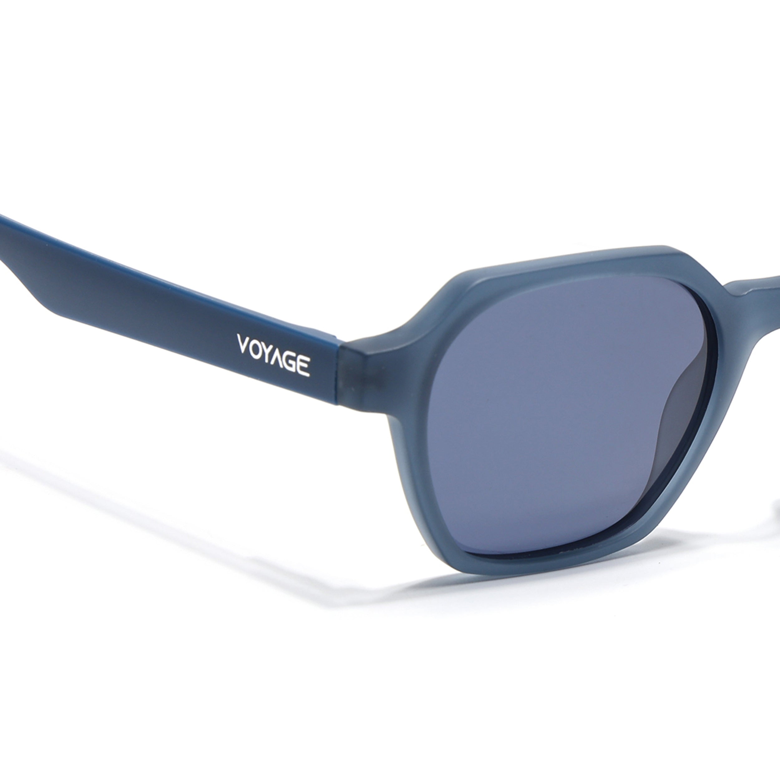 Prizm | Blue Hexagonal Polarized Sunglasses | Grey Lens - PMG7285