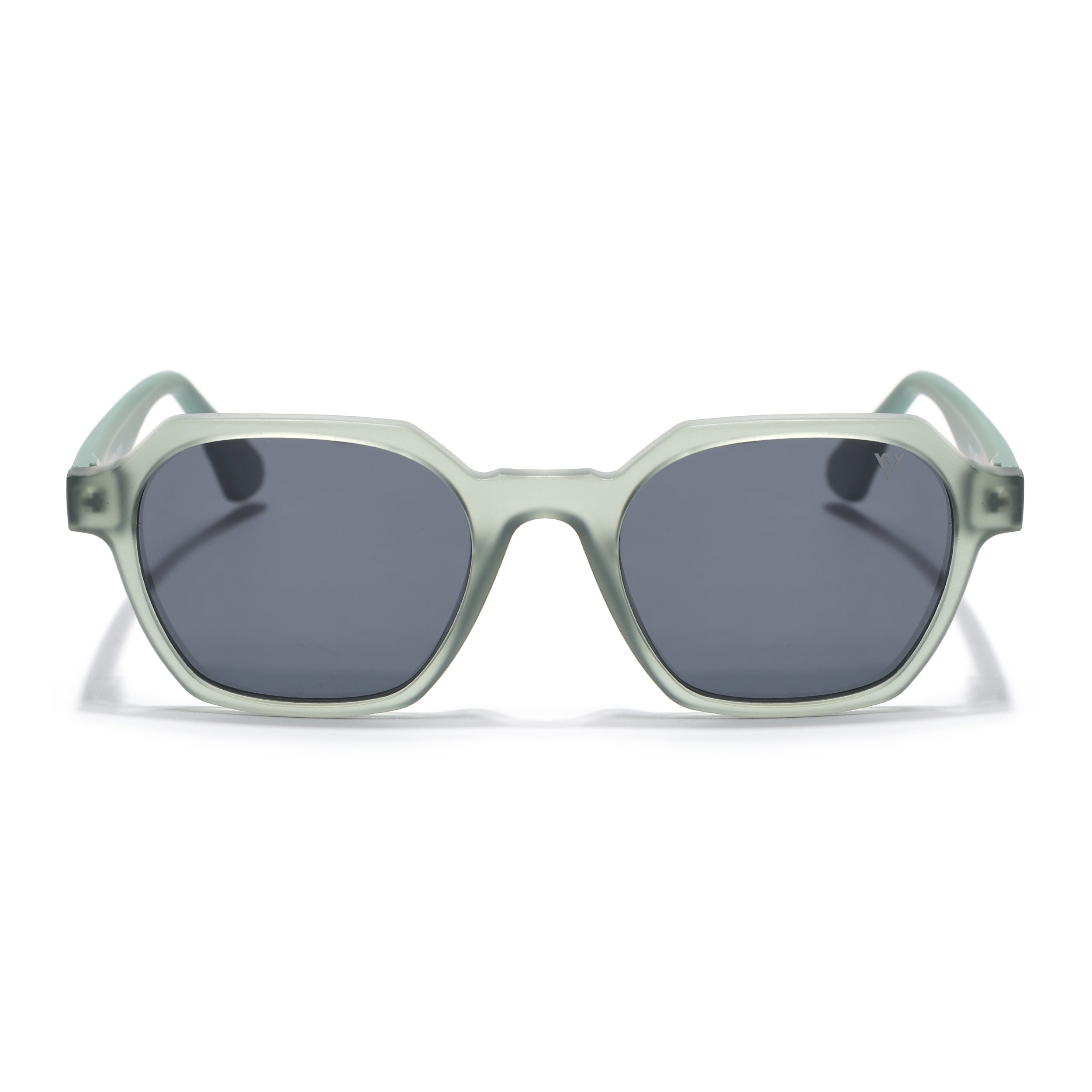 Prizm | Green Hexagonal Polarized Sunglasses | Black Lens - PMG7287