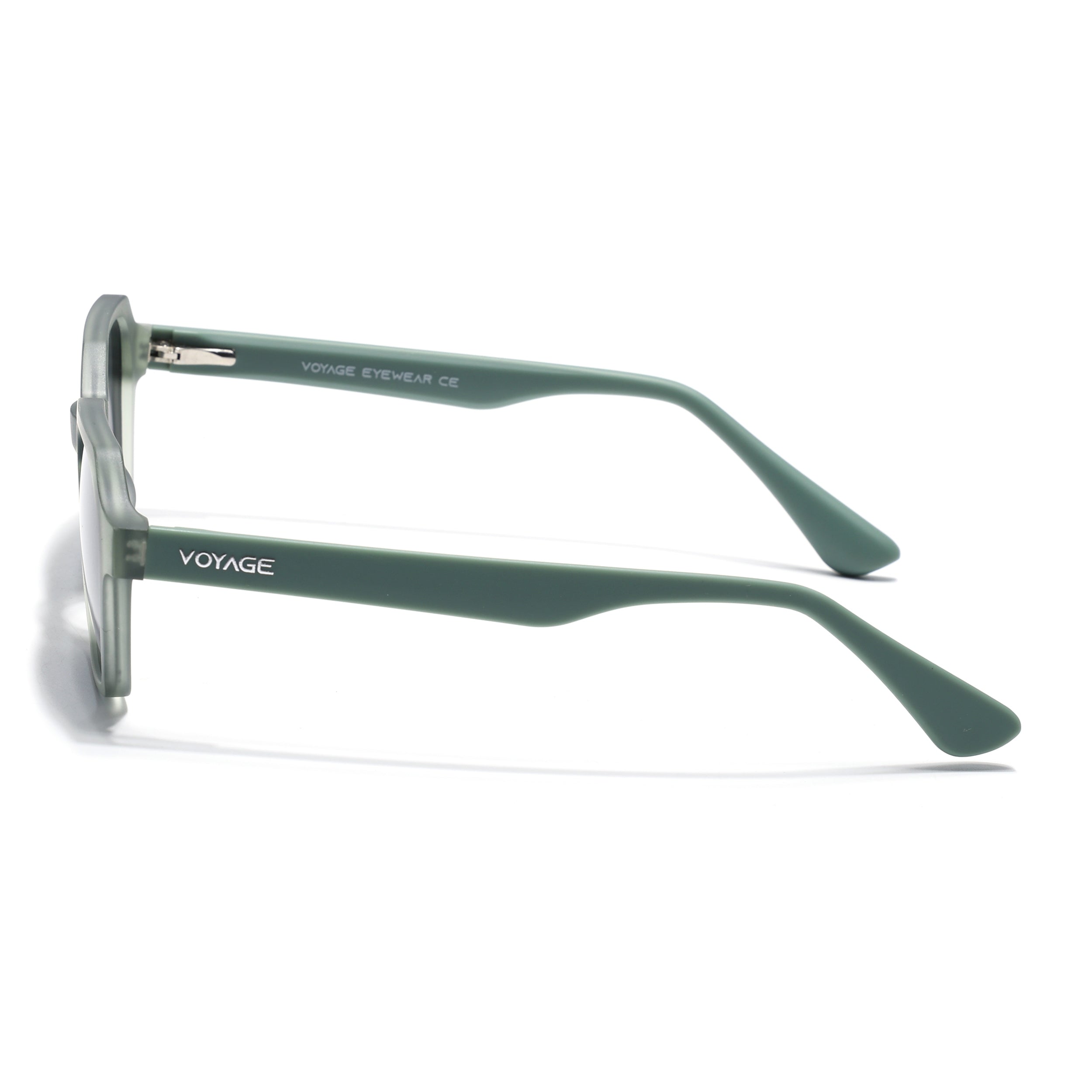 Prizm | Green Hexagonal Polarized Sunglasses | Black Lens - PMG7287