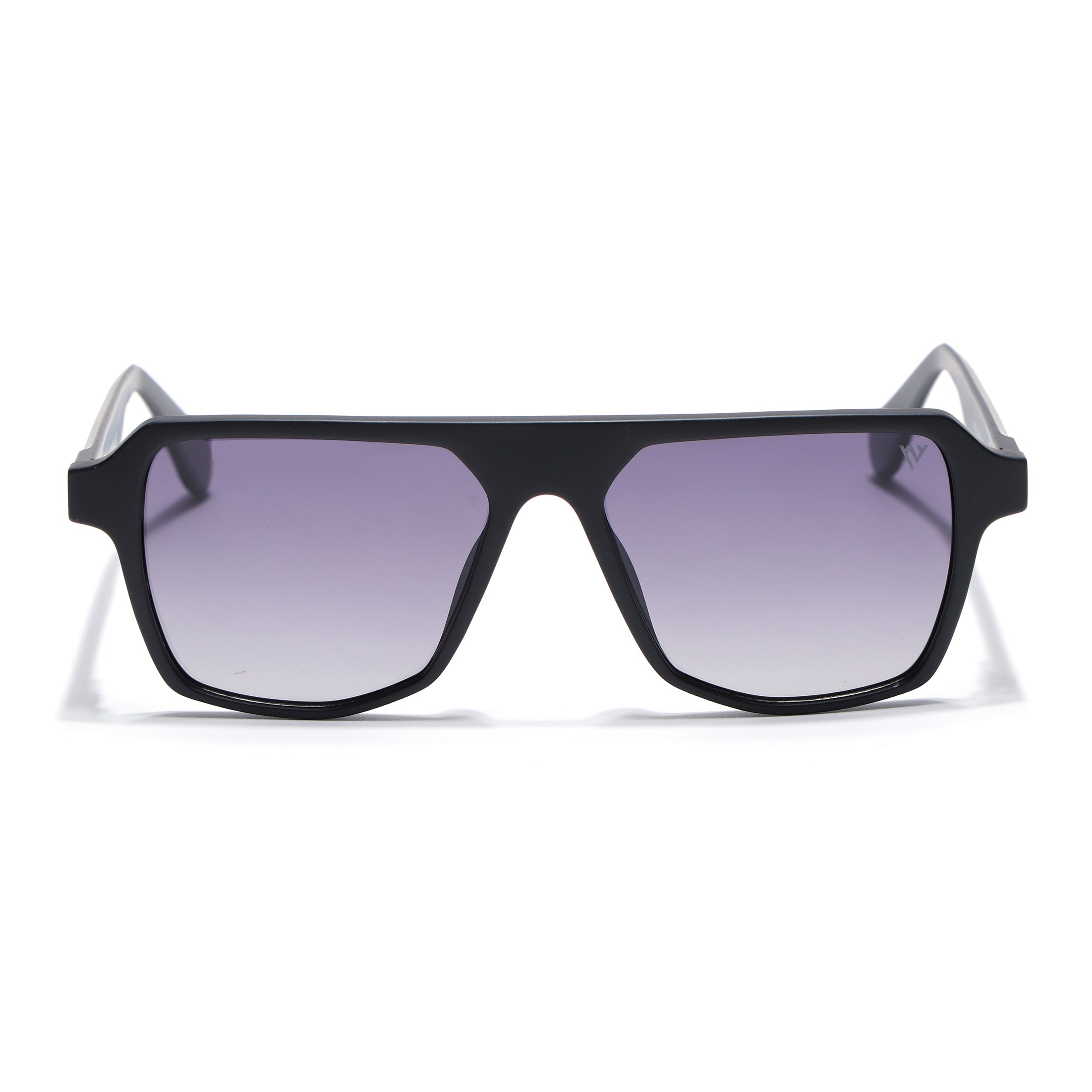 Prizm | Black Wayfarer Polarized Sunglasses | Grey & Clear Lens - PMG7274