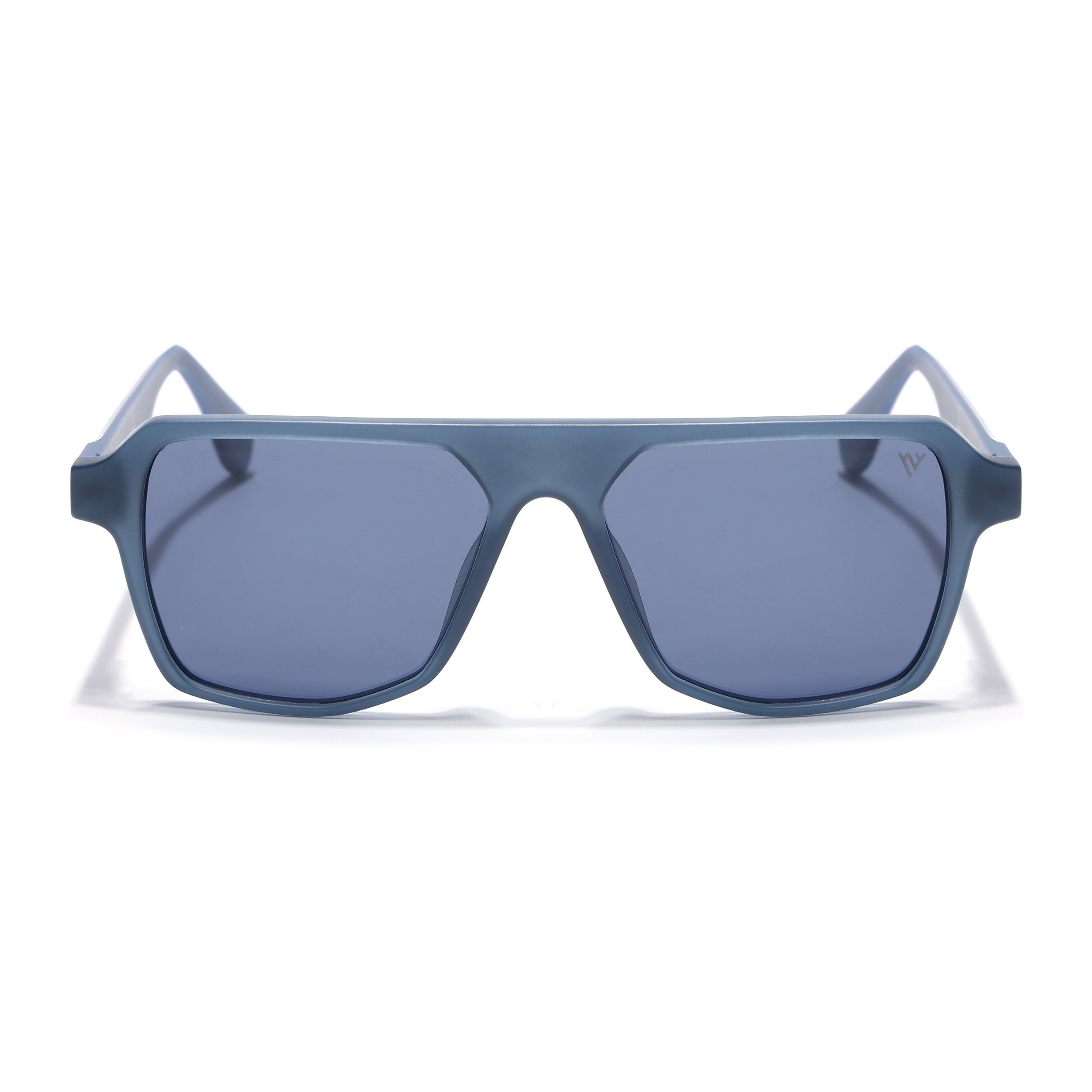 Prizm | Blue Wayfarer Polarized Sunglasses | Grey Lens - PMG7276