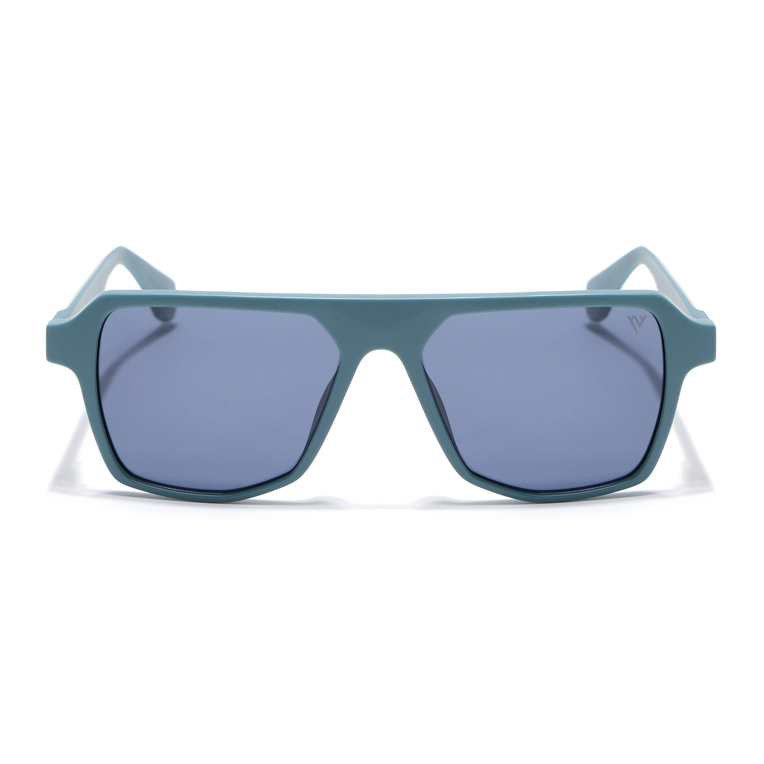 Prizm | Matt Teal Wayfarer Polarized Sunglasses | Grey Lens - PMG7277