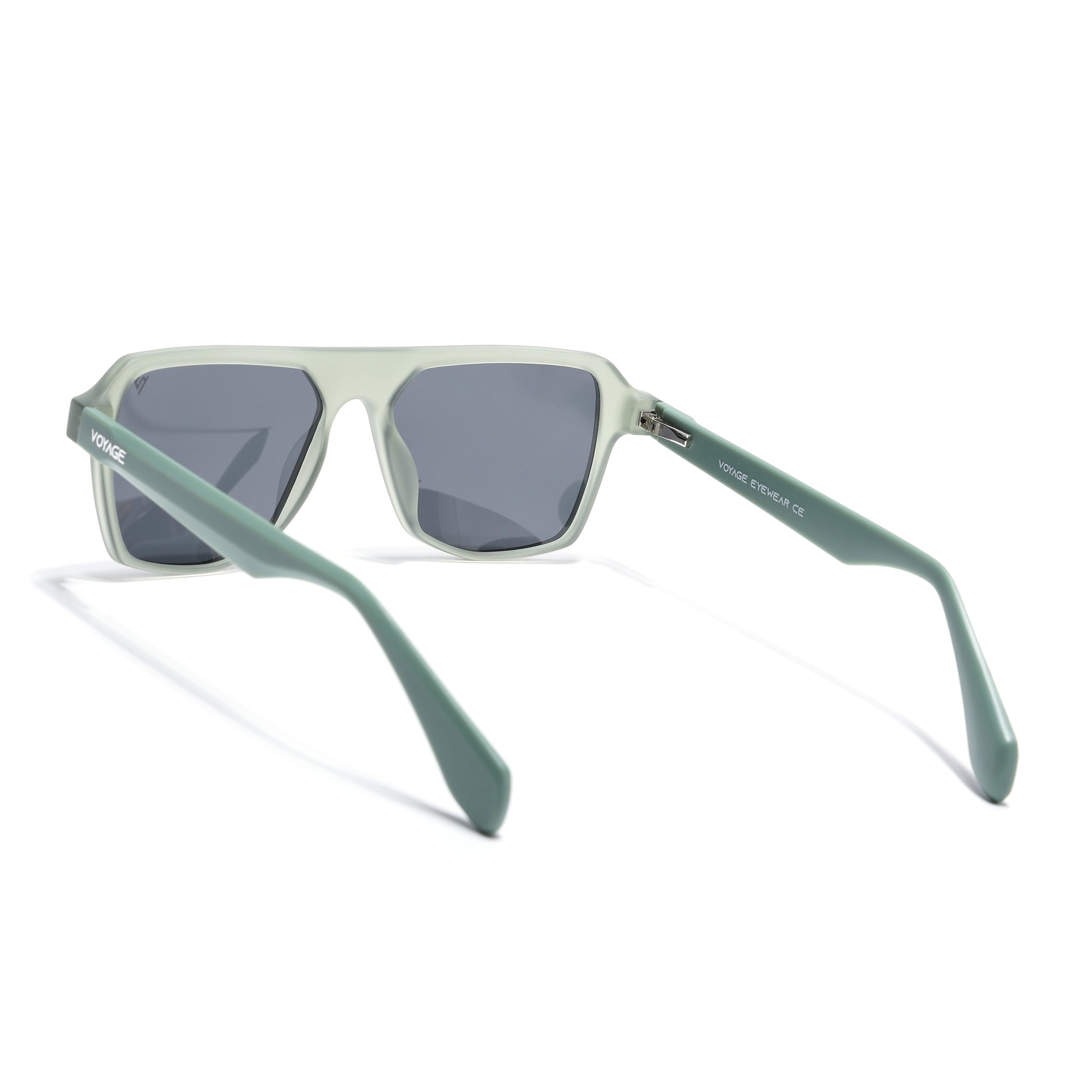 Prizm | Green Wayfarer Polarized Sunglasses | Black Lens - PMG7278