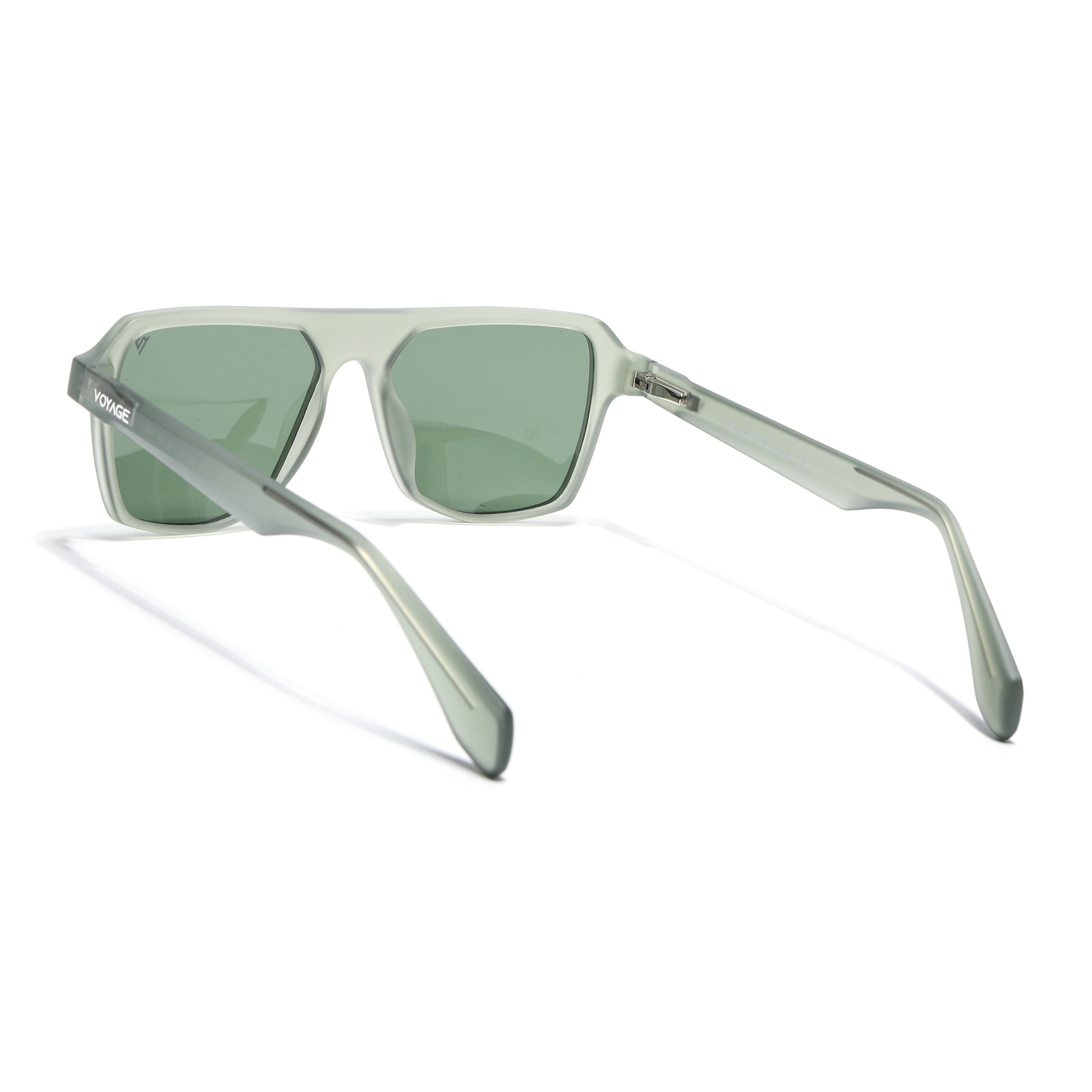 Prizm | Green Wayfarer Polarized Sunglasses | Green Lens - PMG7279