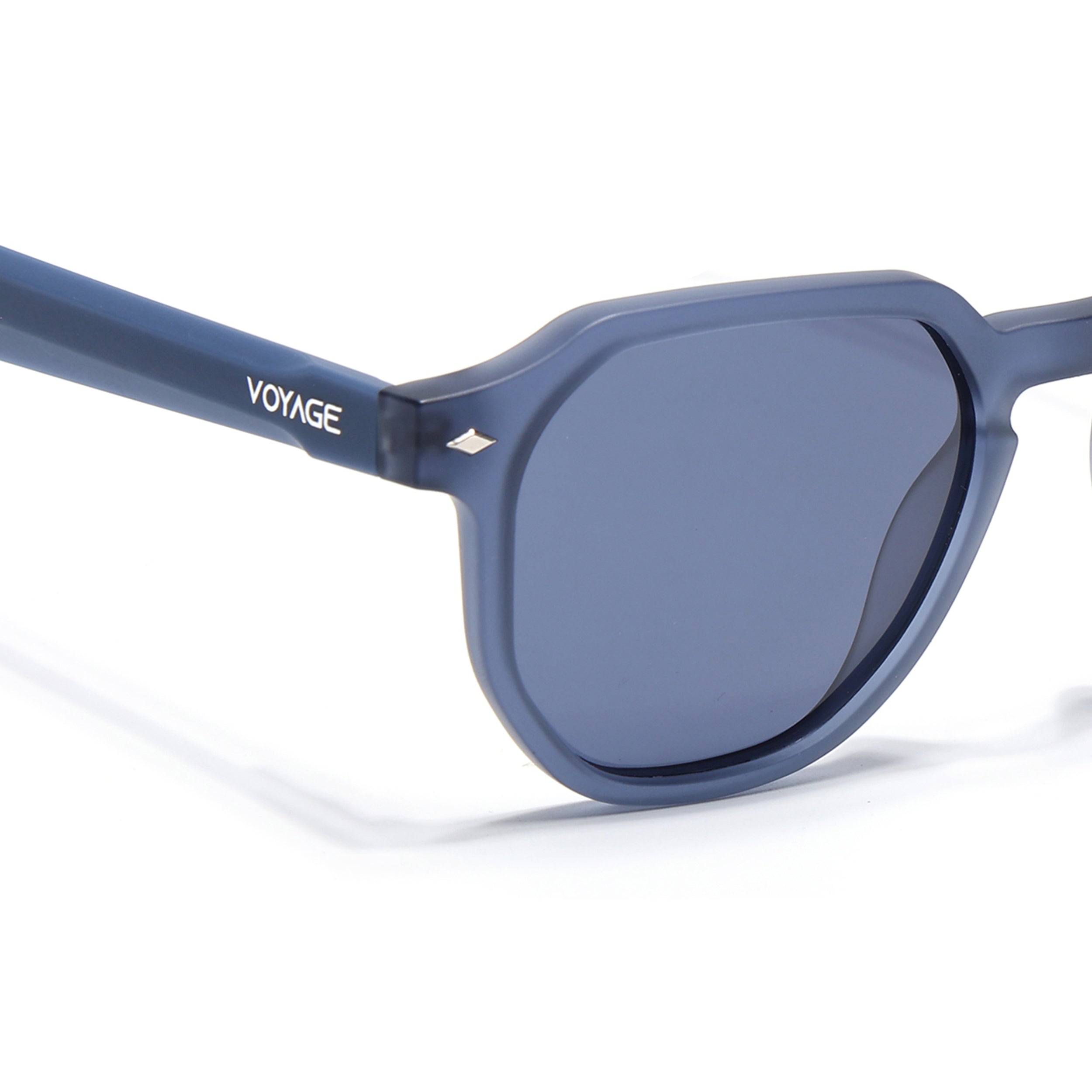 Prizm | Blue Hexagonal Polarized Sunglasses | Grey Lens - PMG7268