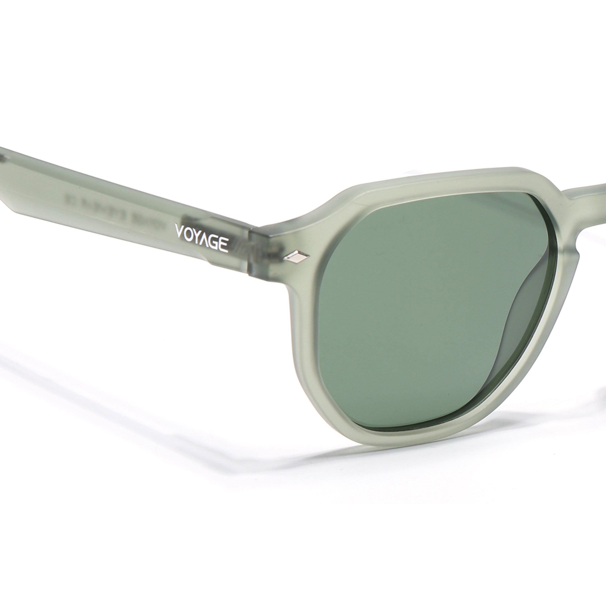 Prizm | Green Hexagonal Polarized Sunglasses | Green Lens - PMG7269