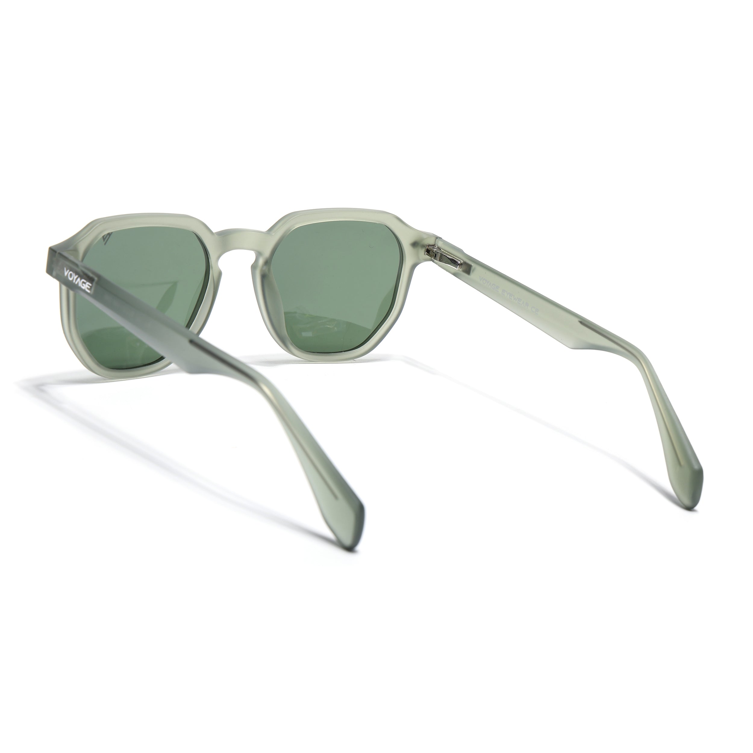 Prizm | Green Hexagonal Polarized Sunglasses | Green Lens - PMG7269