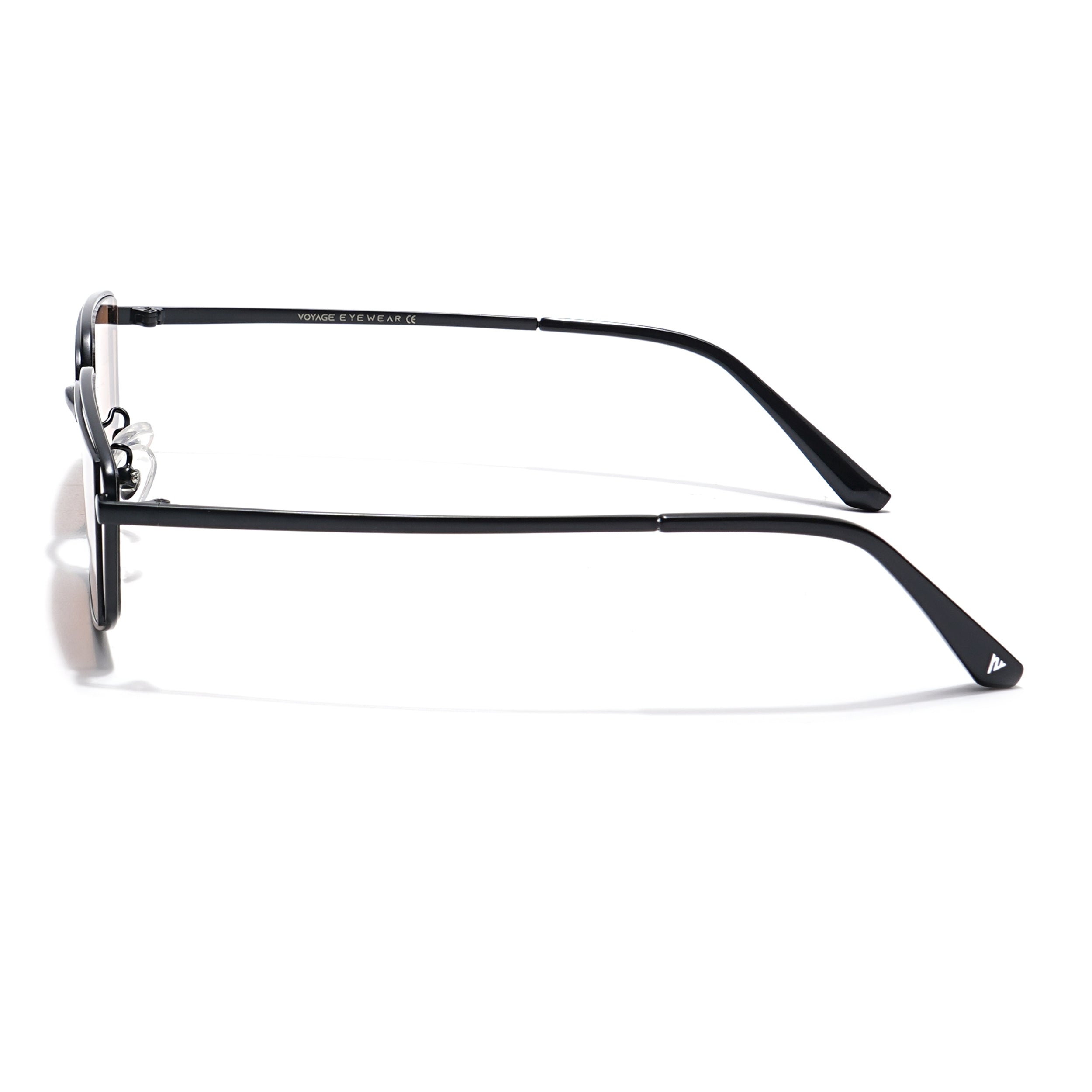 Voyage Select Rectangle Sunglasses (Brown Lens | Black Frame - SLMG6288)