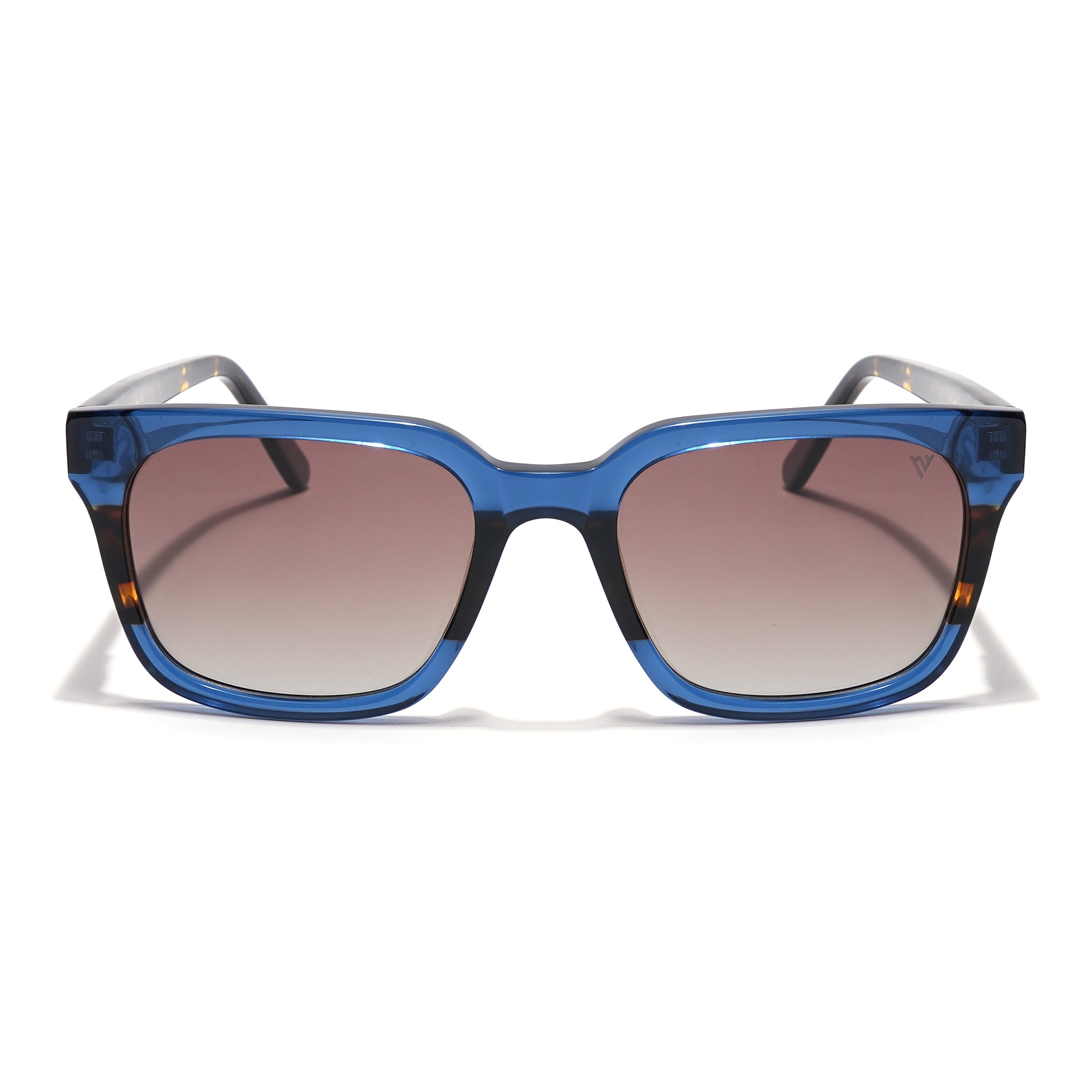 Voyage Select Square Sunglasses (Grey Lens | Shine Blue Frame - SLPMG5978)