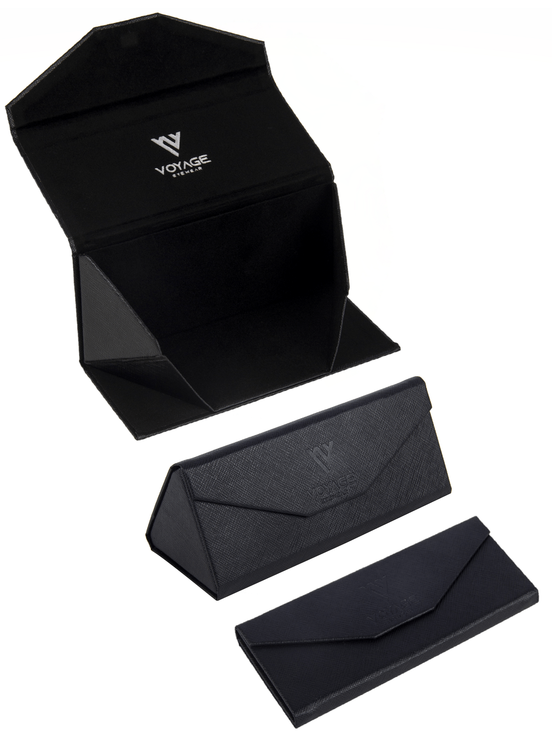 Voyage Exclusive Black & Silver Polarized Wayfarer Sunglasses for Men & Women - PMG4144