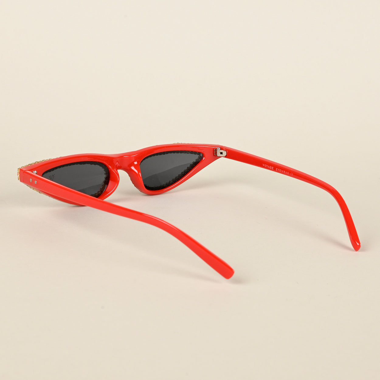 Voyage Black Cateye Sunglasses for Women (820MG4369)