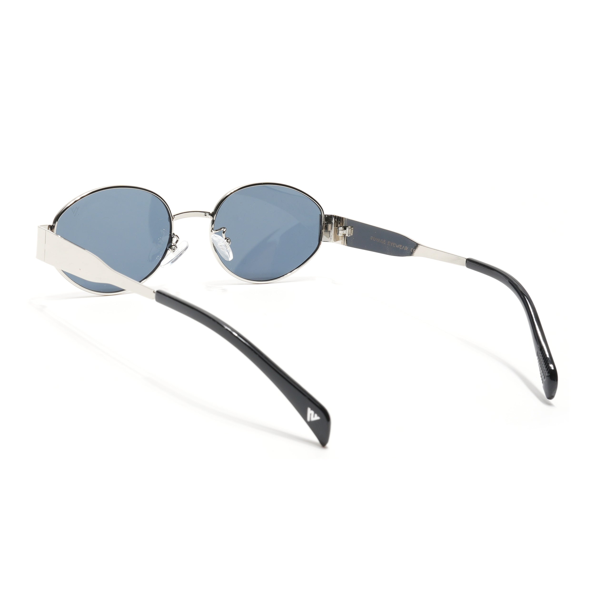 Sierra | Silver Oval Sunglasses | Grey Lens - MG7039