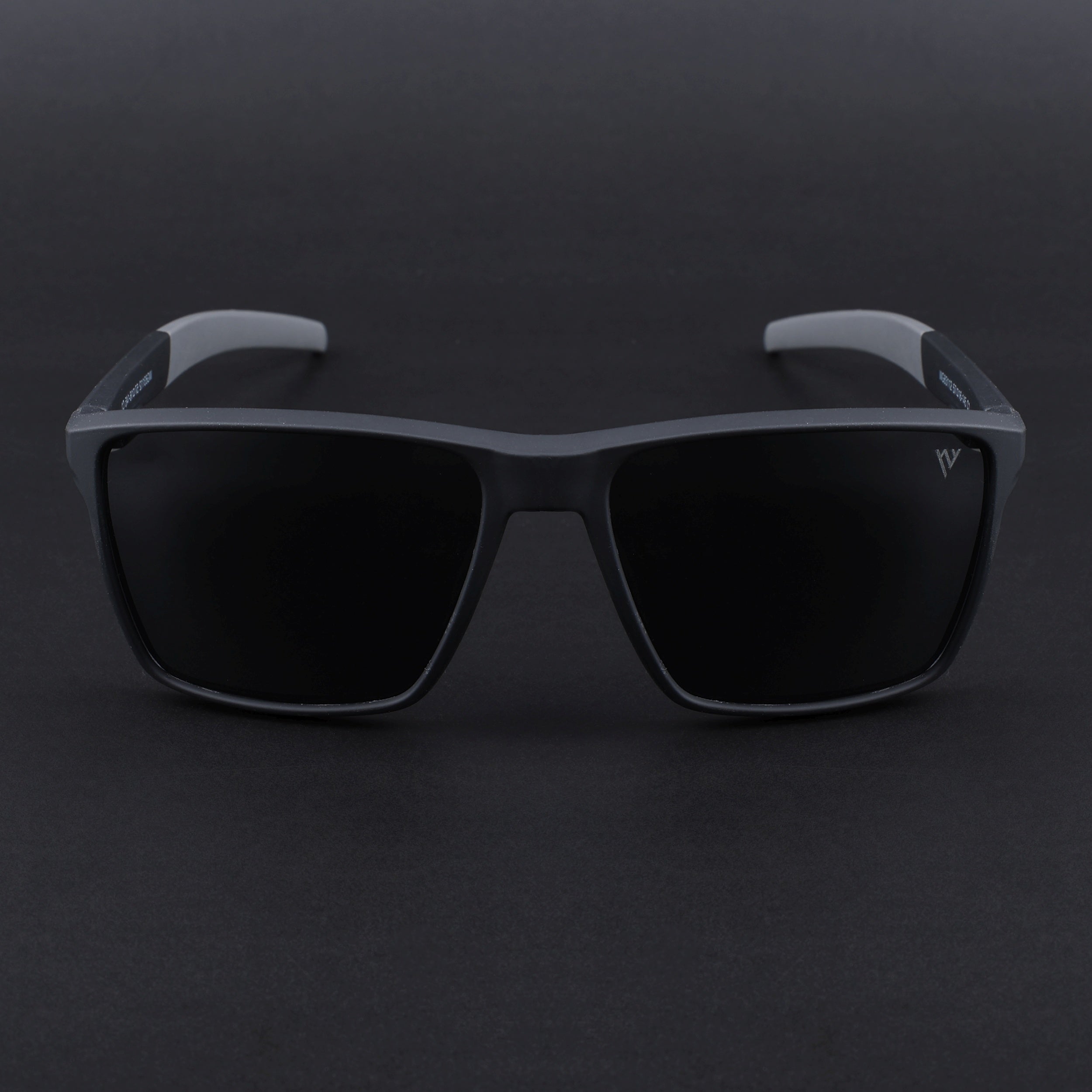Wayfarer Polarized Sunglasses | Black Lens | Black Frame - PMG6749