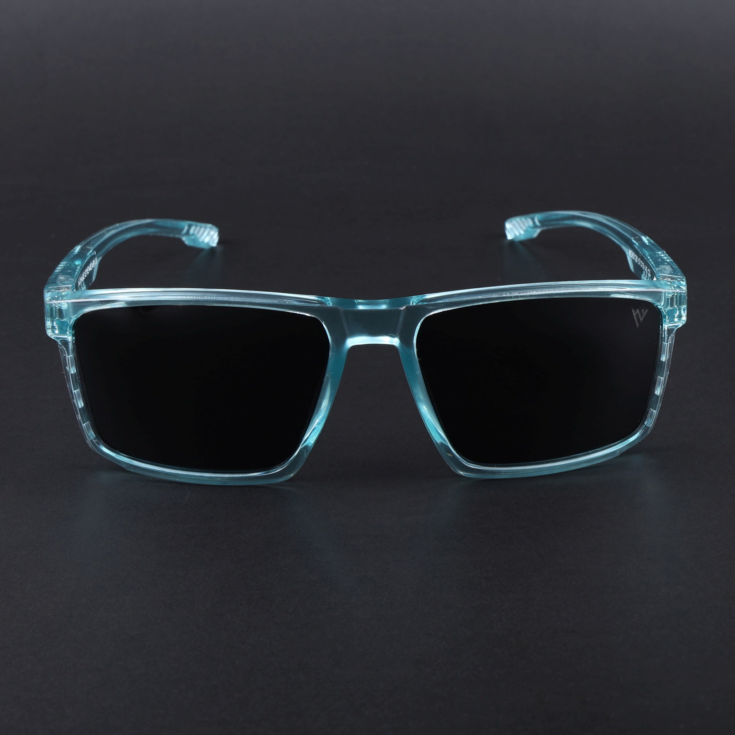 Wayfarer Polarized Sunglasses | Black Lens | Sea Green Frame - PMG6770