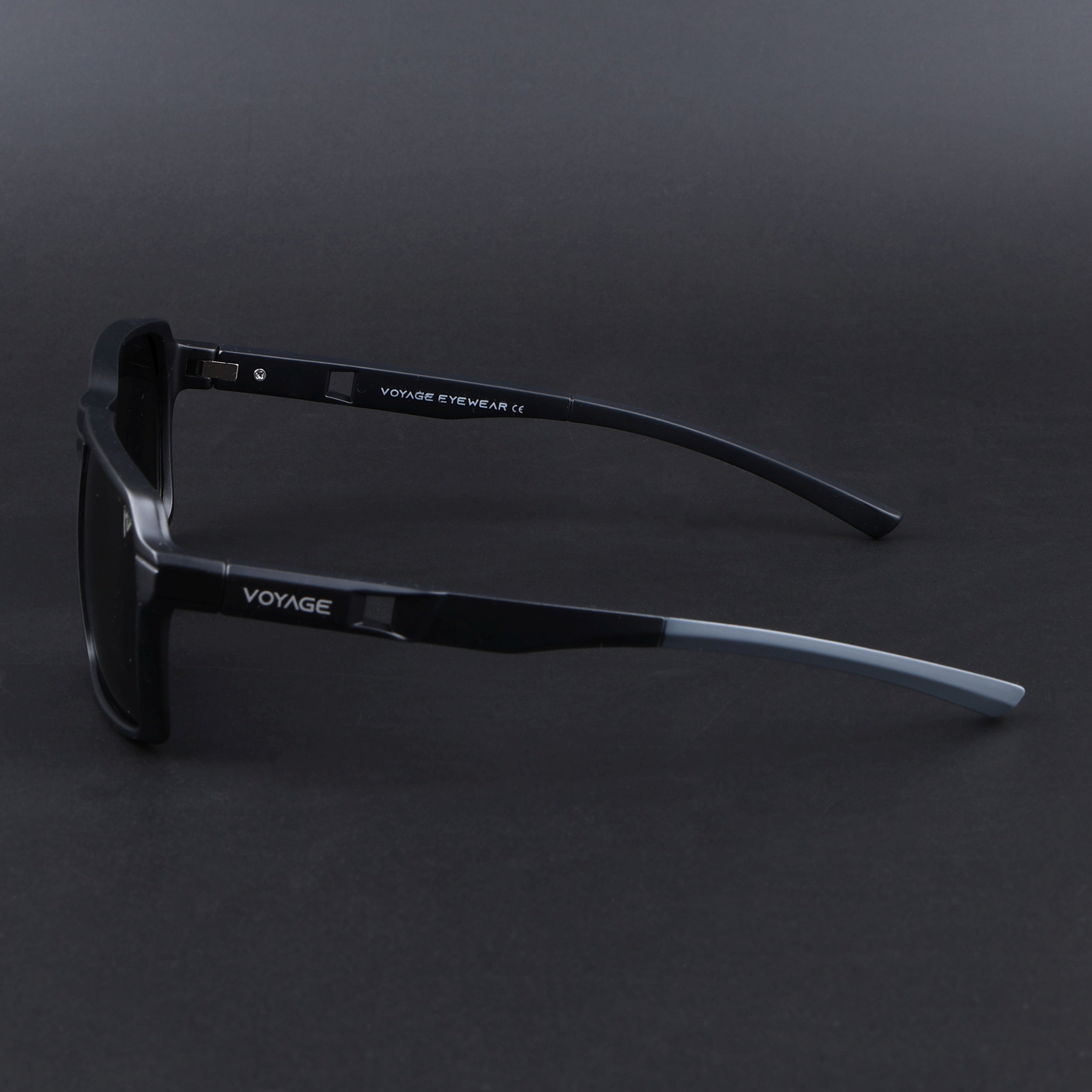 Wayfarer Polarized Sunglasses| Black Lens | Black Frame - PMG6771