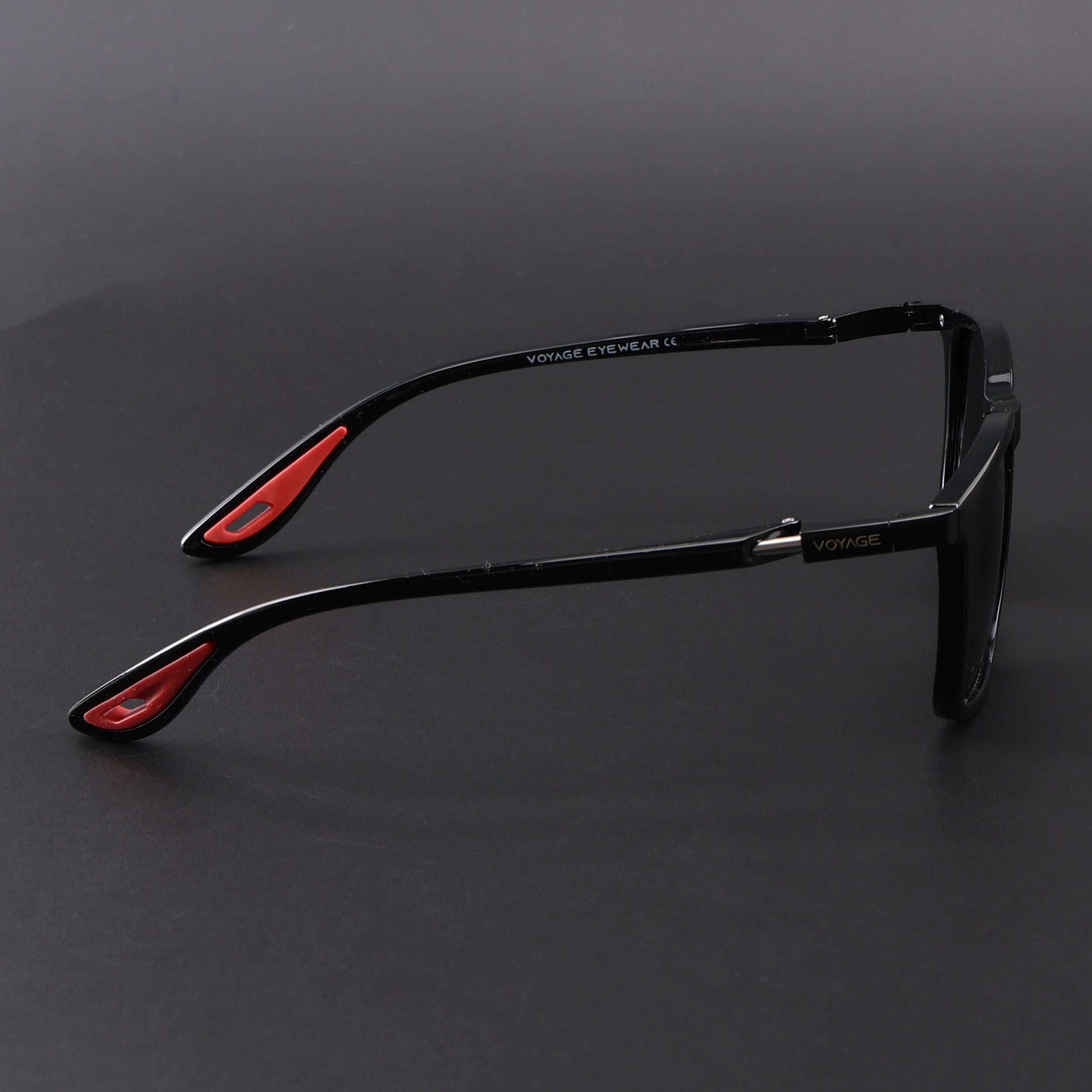 Beast | Shine Black Polarized Square Sunglasses | PMG6633