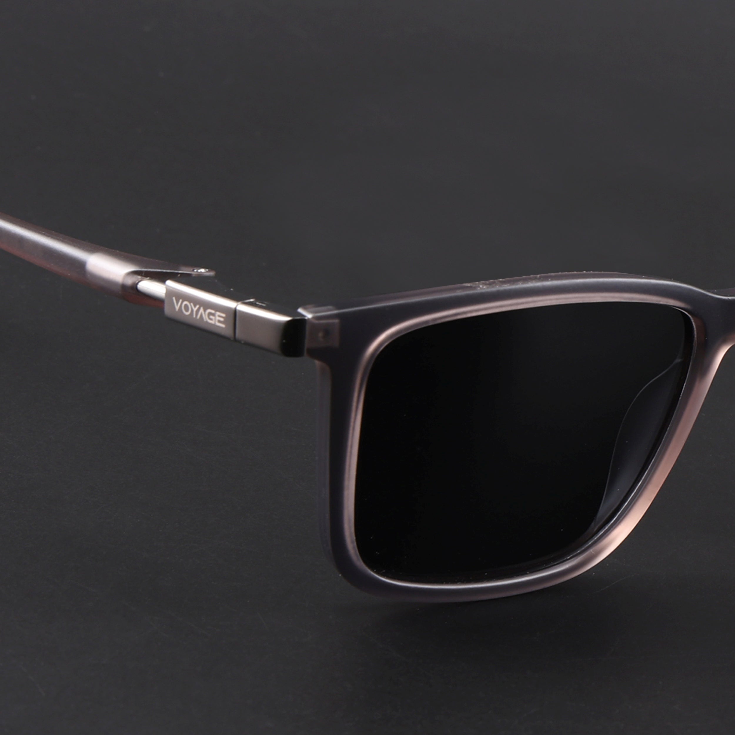 Beast | Grey Polarized Square Sunglasses | PMG6635