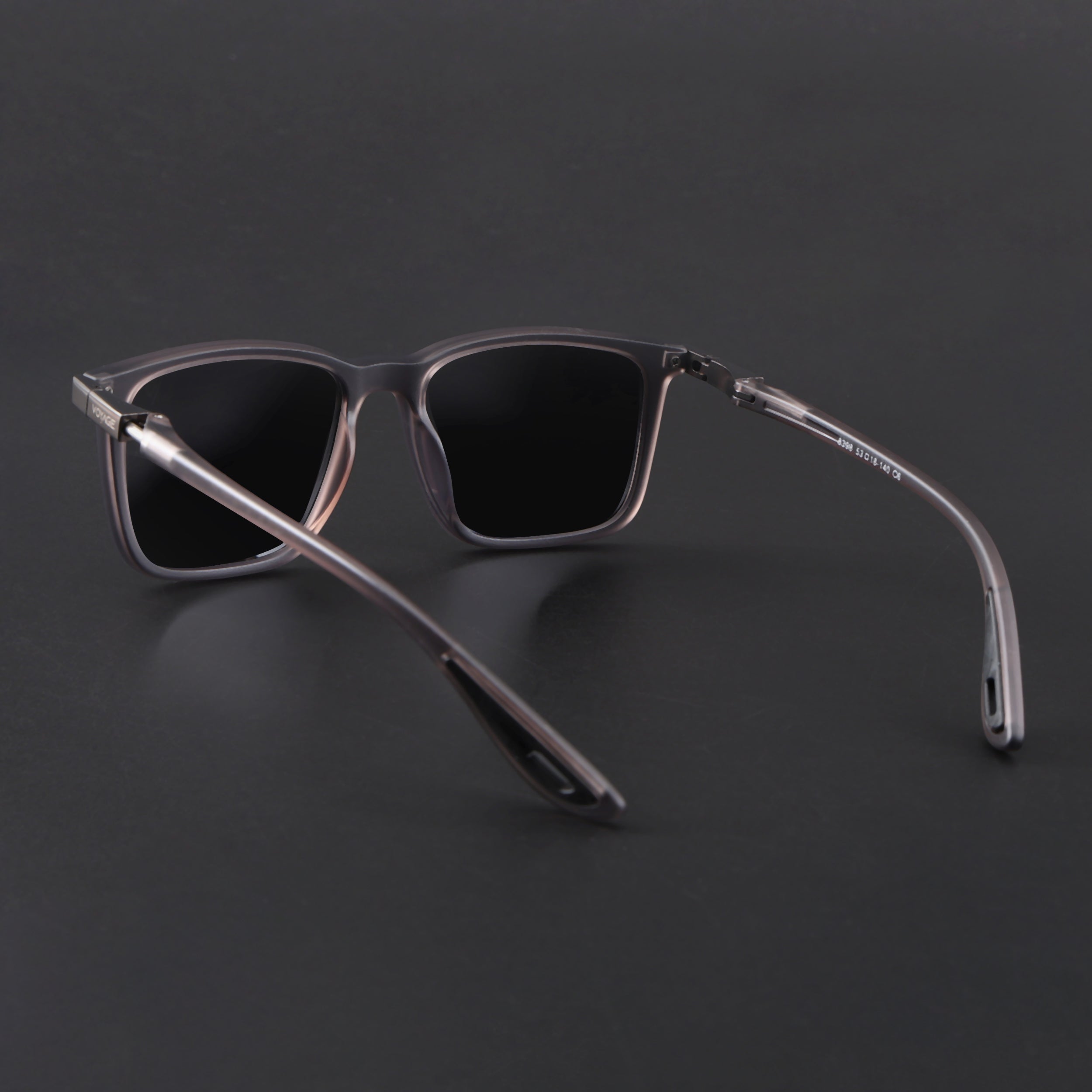 Beast | Grey Polarized Square Sunglasses | PMG6635