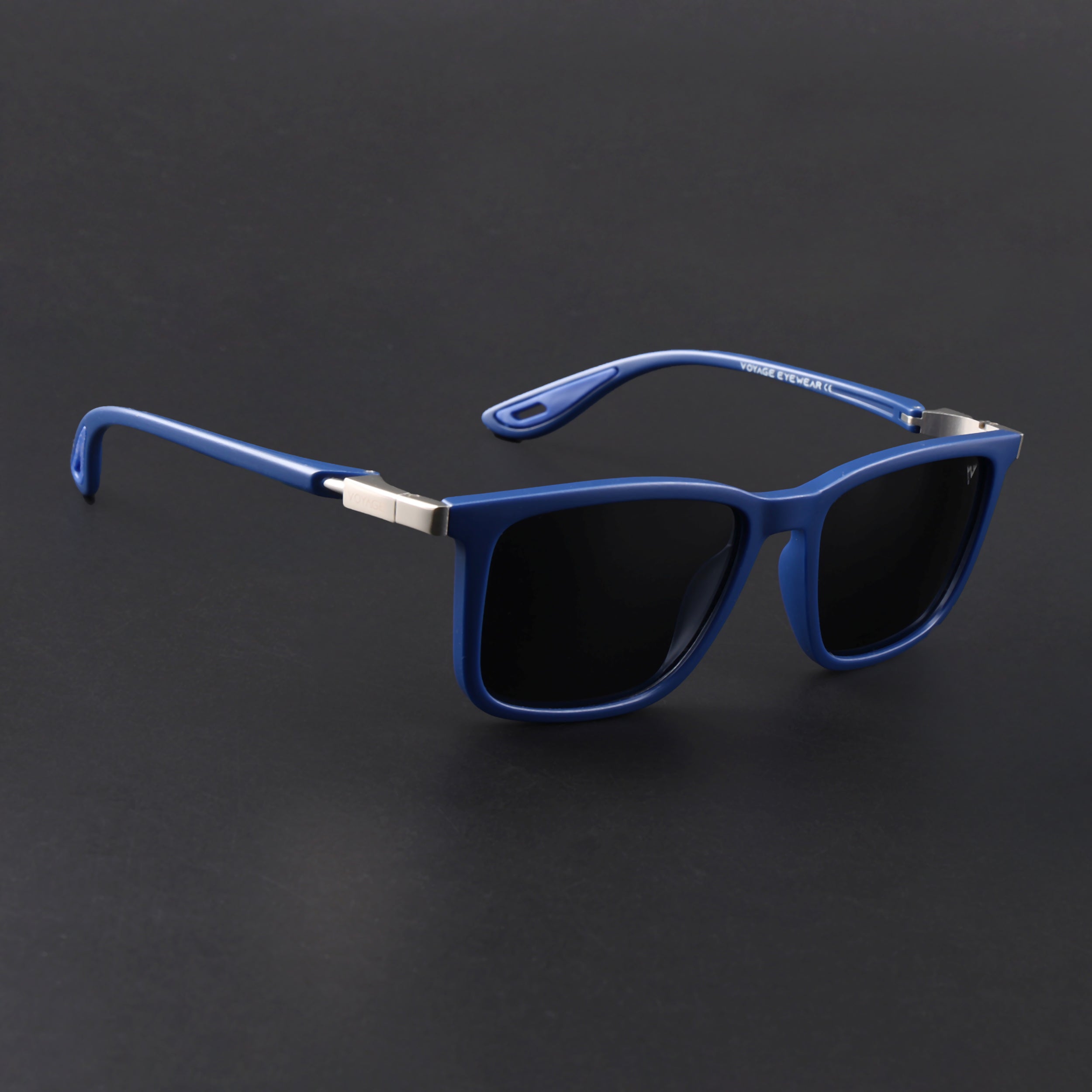 Beast | Blue Polarized Square Sunglasses | PMG6637