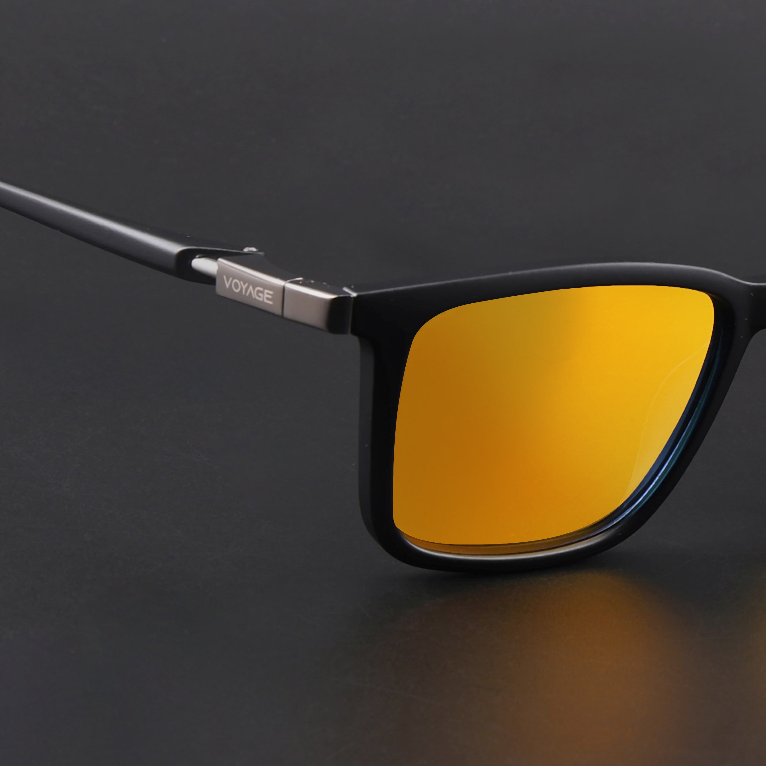 Beast | Multicolor Reflector Polarized Square Sunglasses | PMG6638