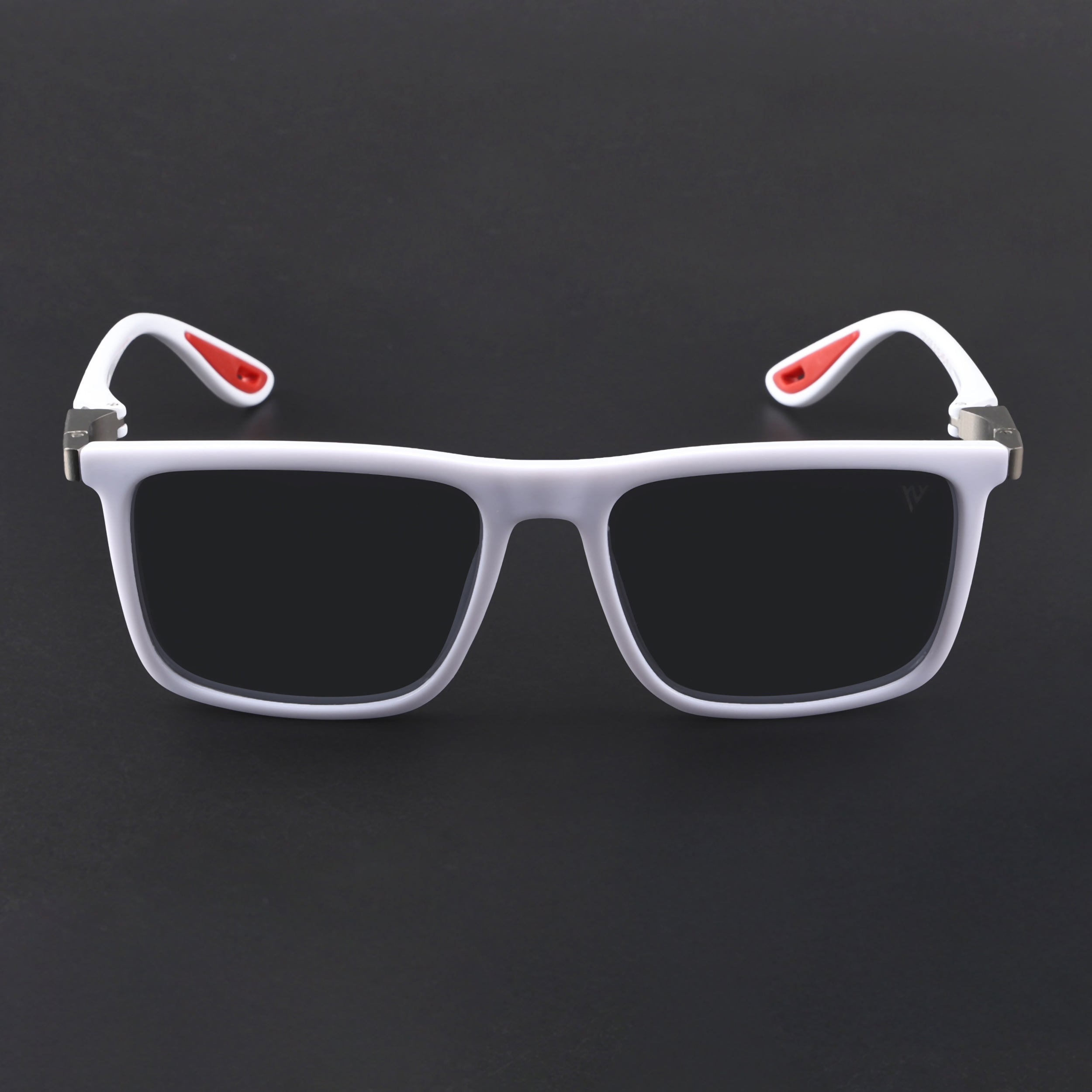 Beast 2.0 |White Polarized Square Sunglasses | PMG6649
