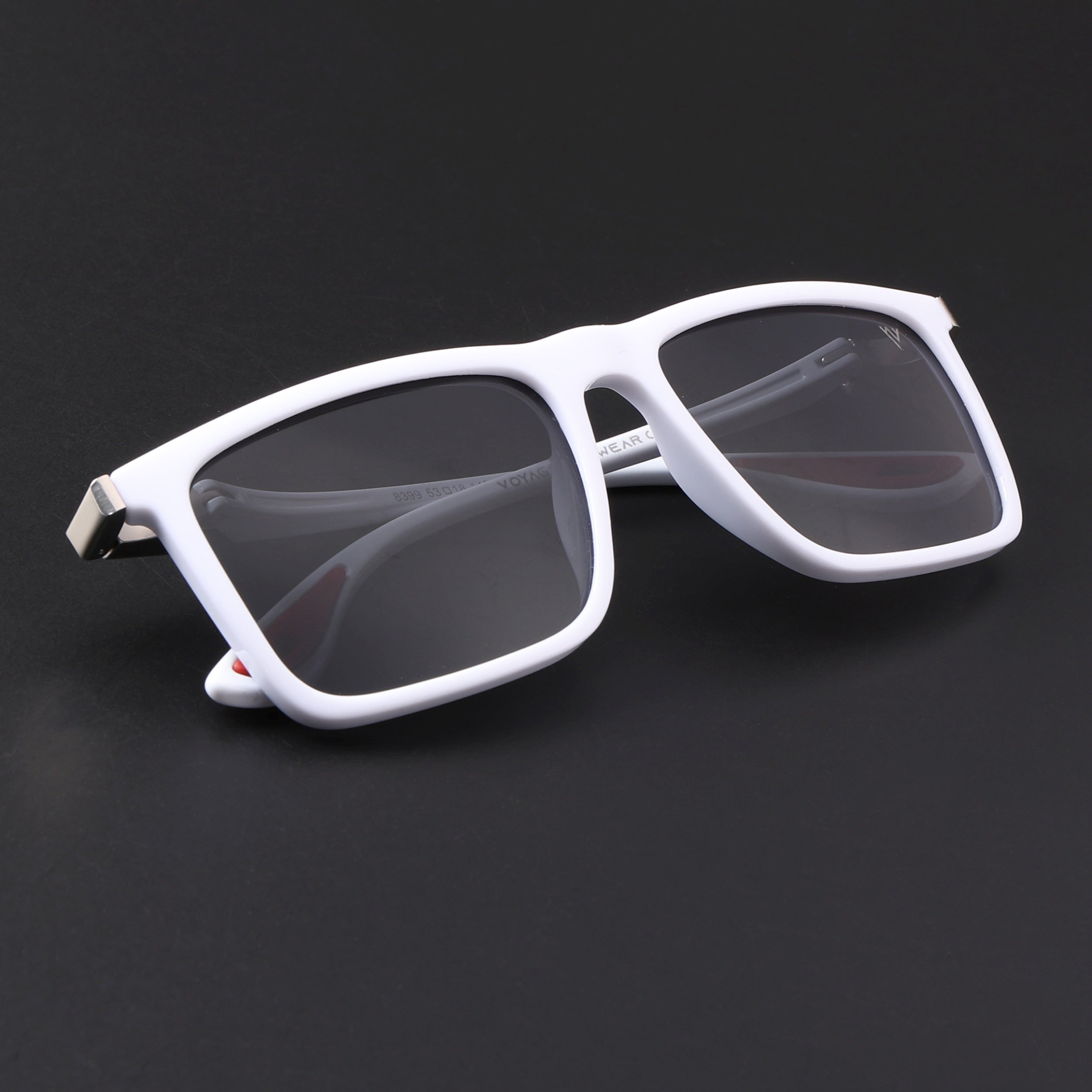 Beast 2.0 |White Polarized Square Sunglasses | PMG6649