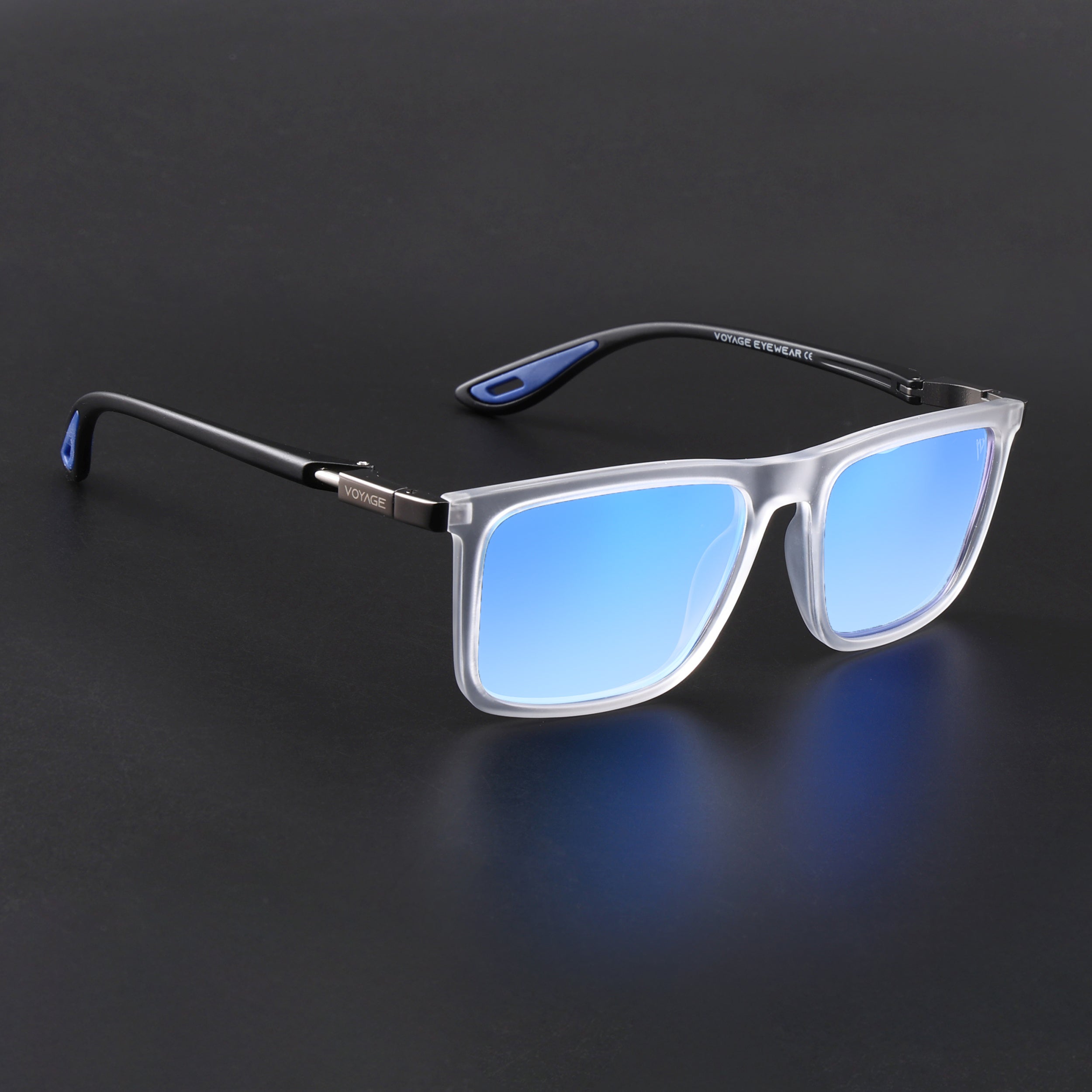 Beast 2.0 | Aqua Blue Reflector Polarized Square Sunglasses | PMG6652