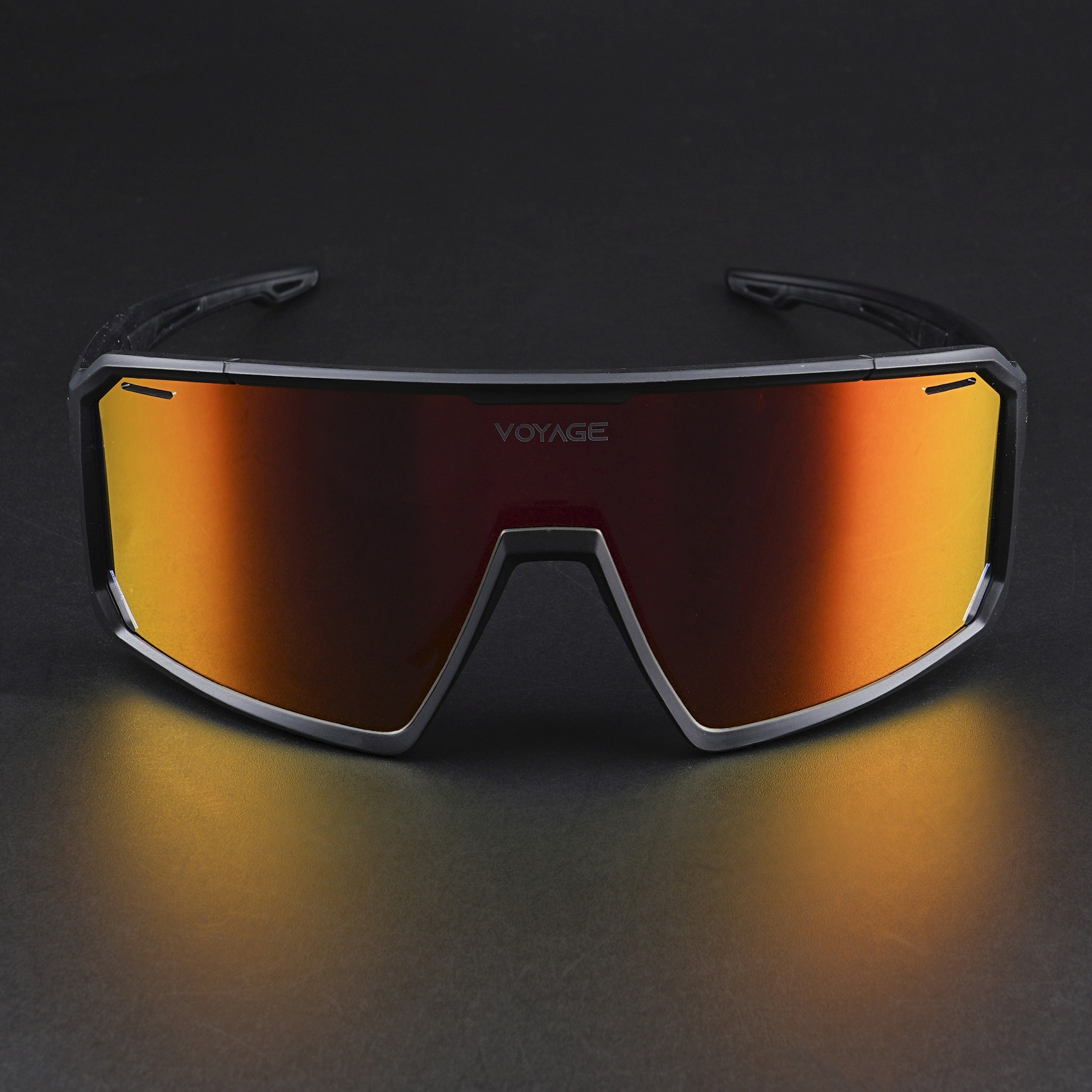 Voyage Select Drift Sunglasses (Multicolor Lens | Black Frame - SLMG6264)