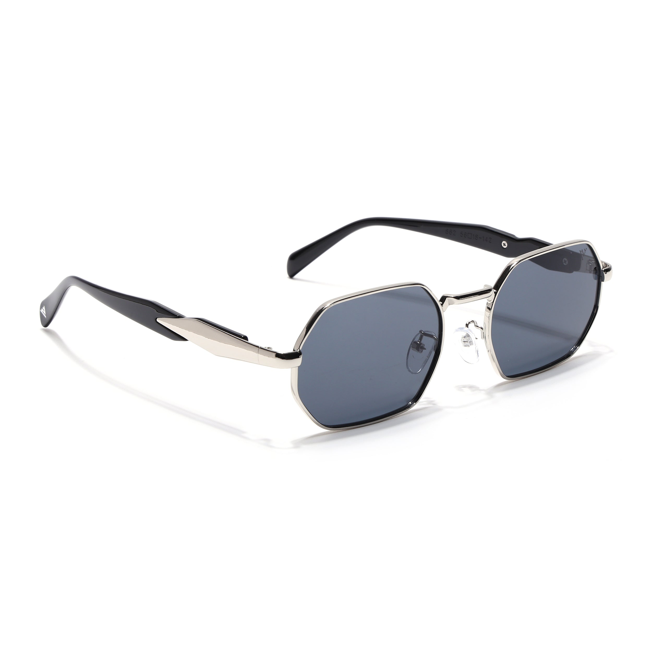 Maven | Silver Rectangle Sunglasses | MG7386