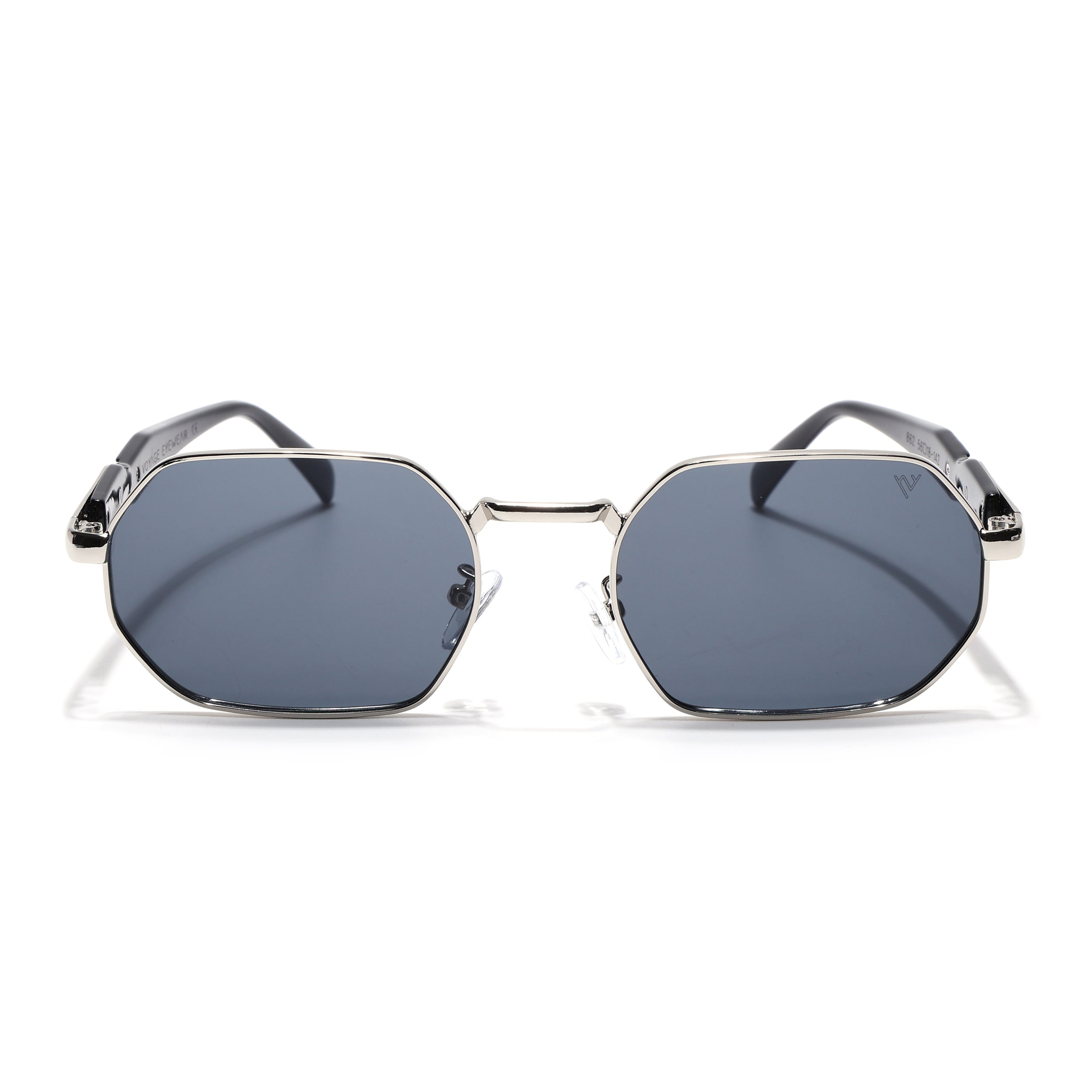 Maven | Silver Rectangle Sunglasses | MG7386