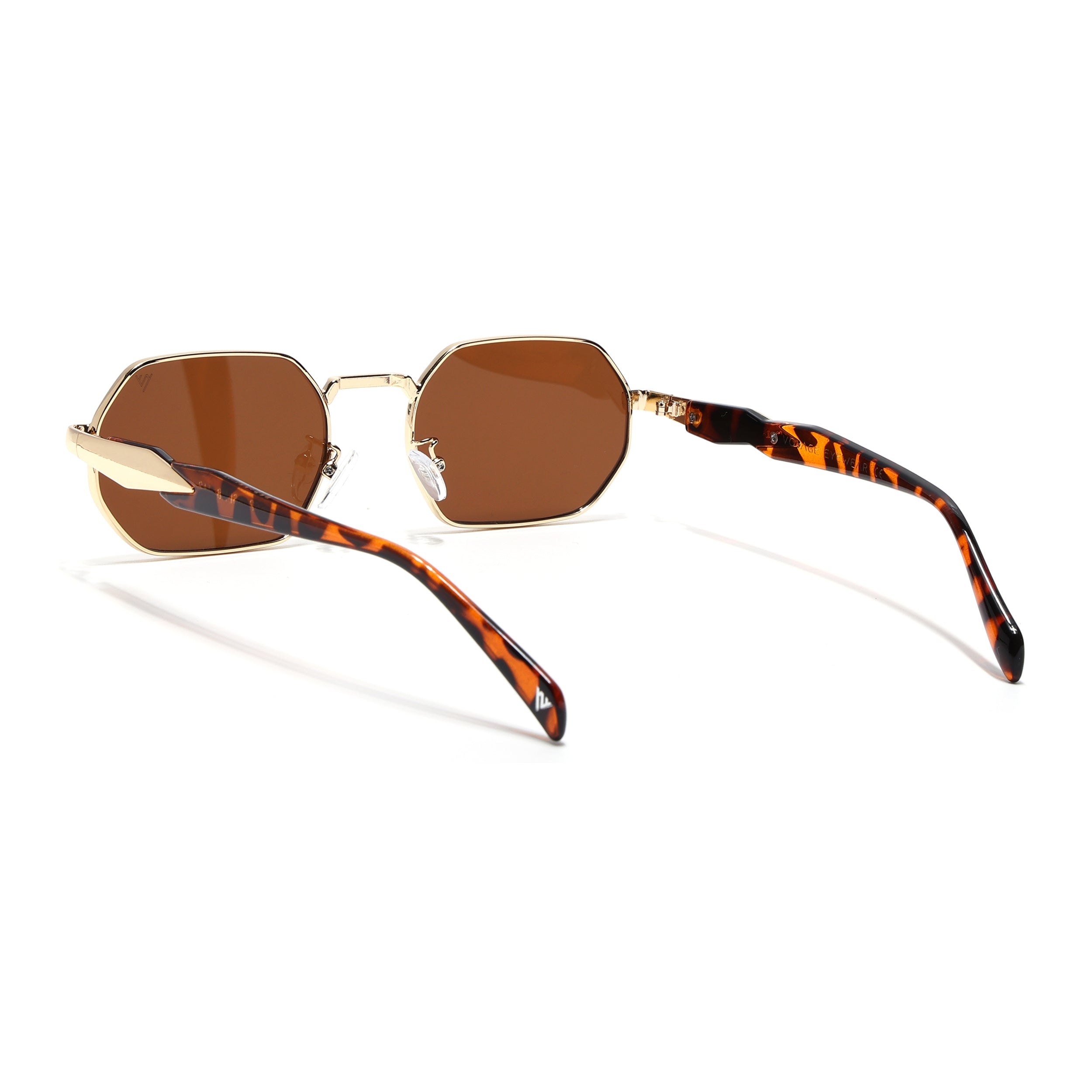 Maven | Brown Rectangle Sunglasses | MG7388