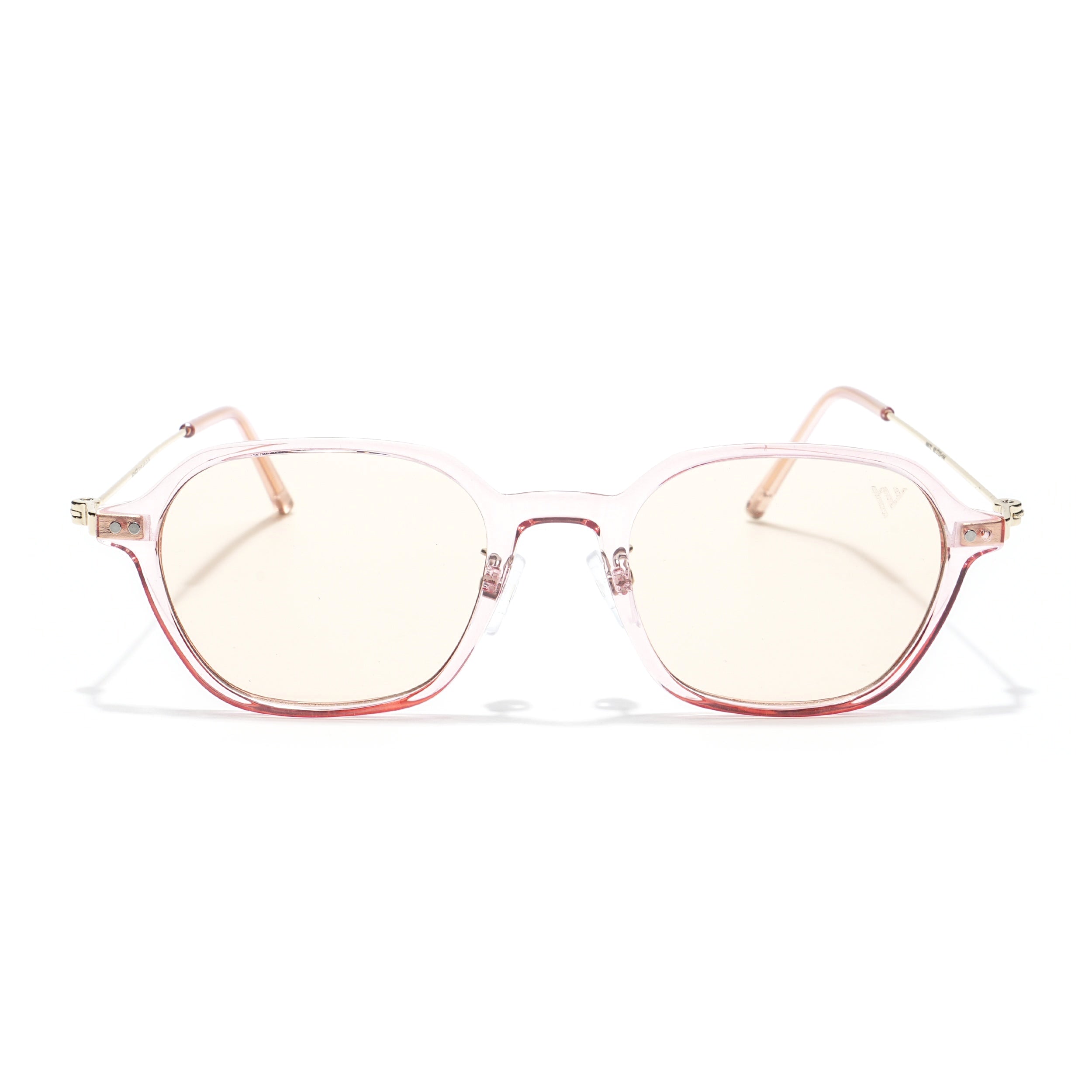 Light Brown Oval Sunglasses - MG3891