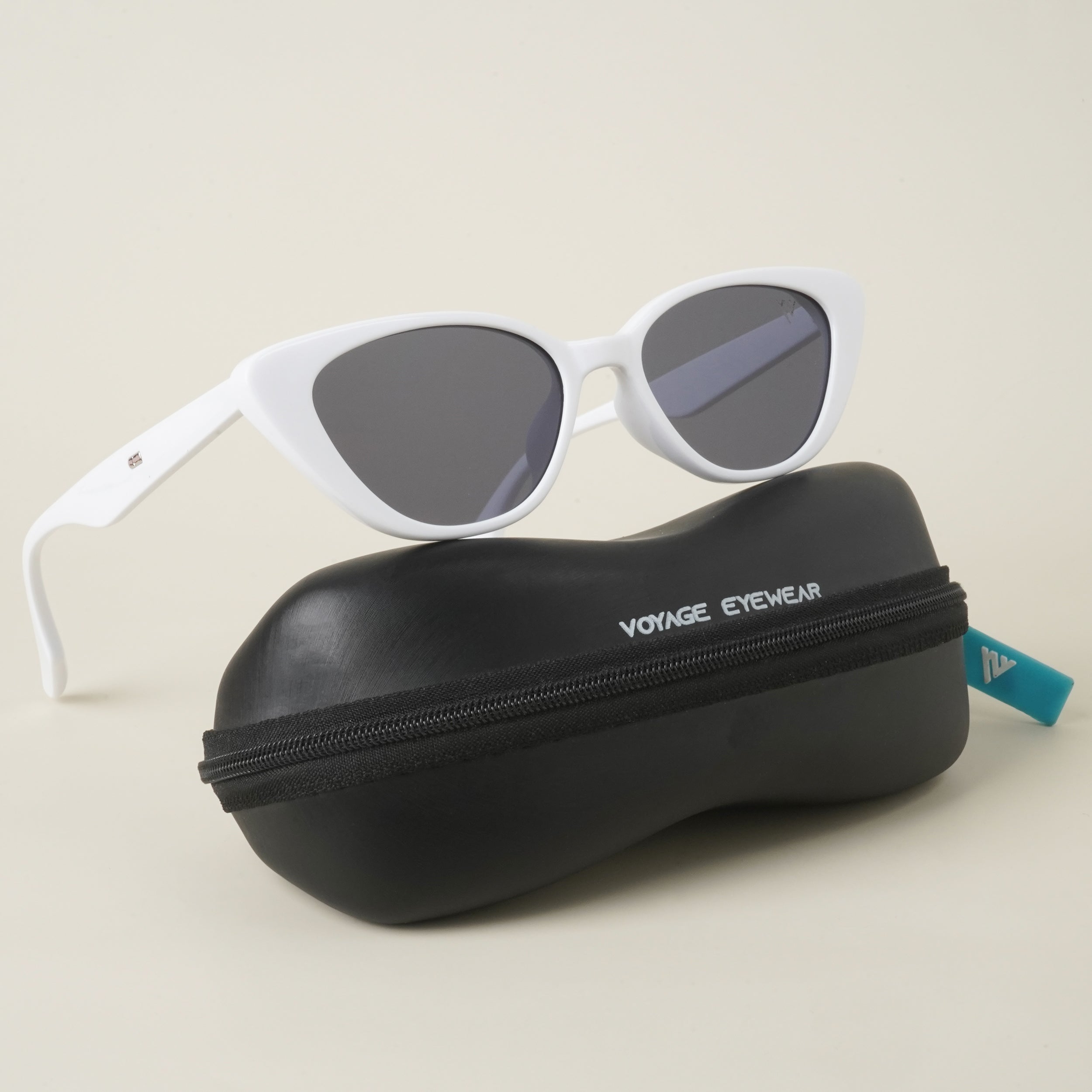 Voyage Grey Cateye UV Protection Sunglasses for Women (86575MG4076)
