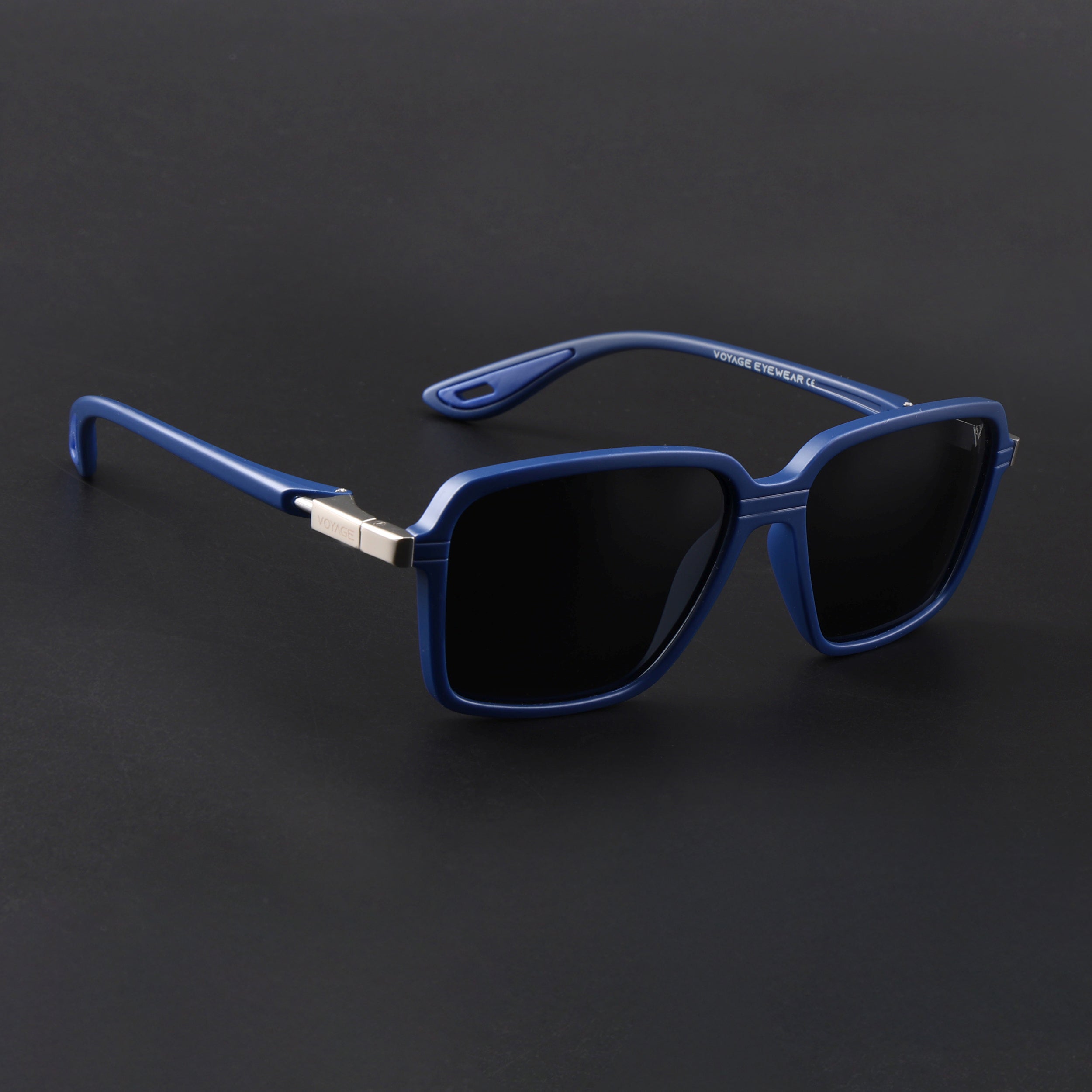 Hydra | Blue Polarized Square Sunglasses | PMG6657